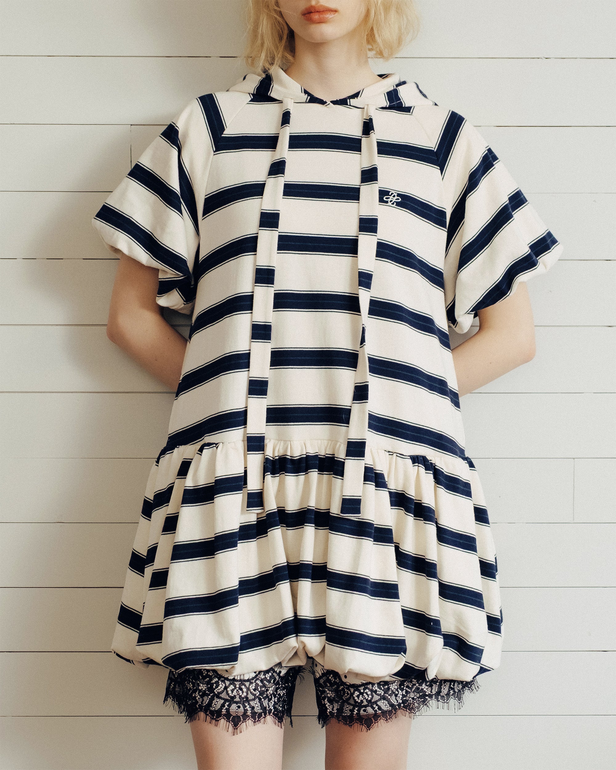 Bubble hoodie dress