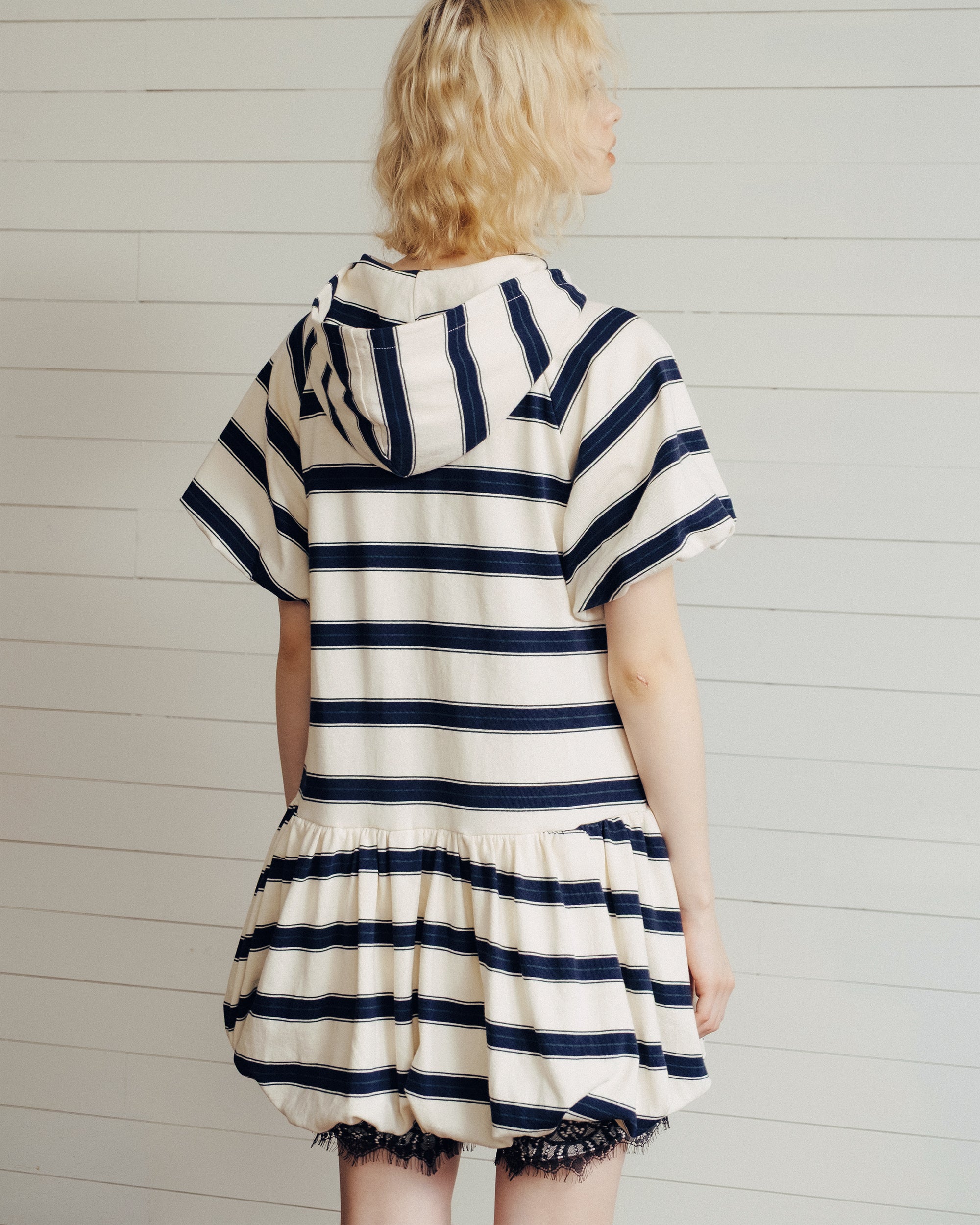 Bubble hoodie dress