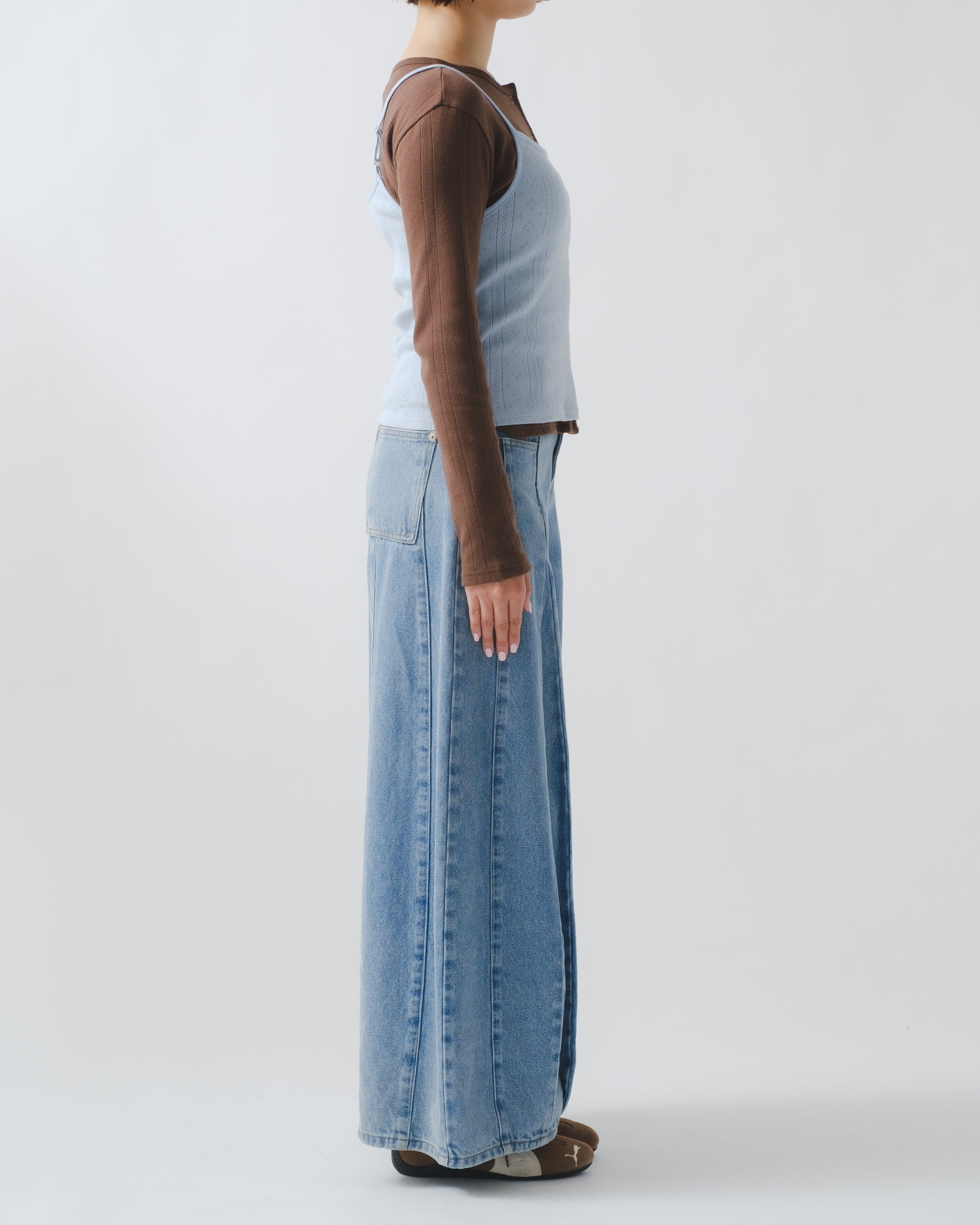 Tender bloom eyelet top (yellow)