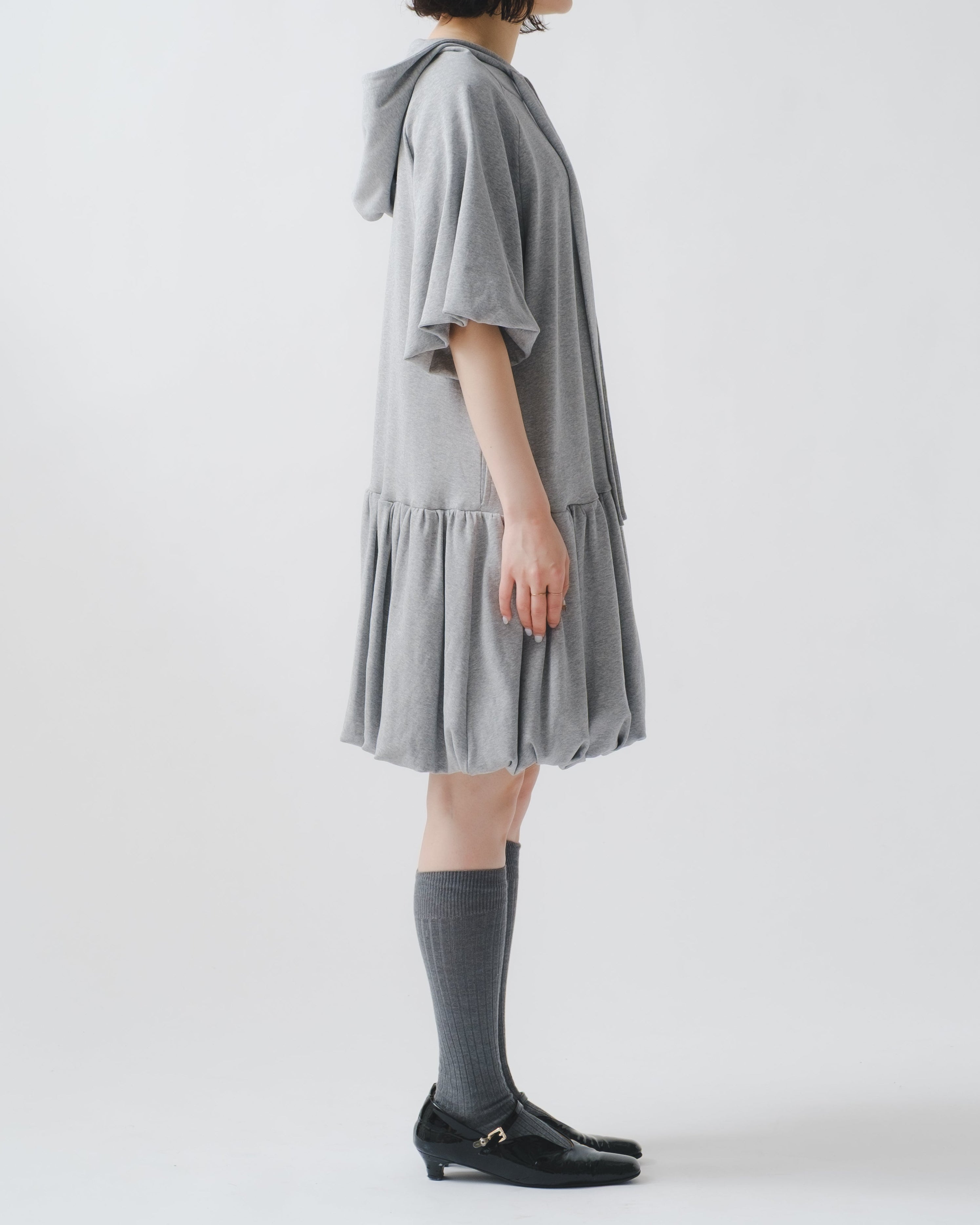 Bubble hoodie dress