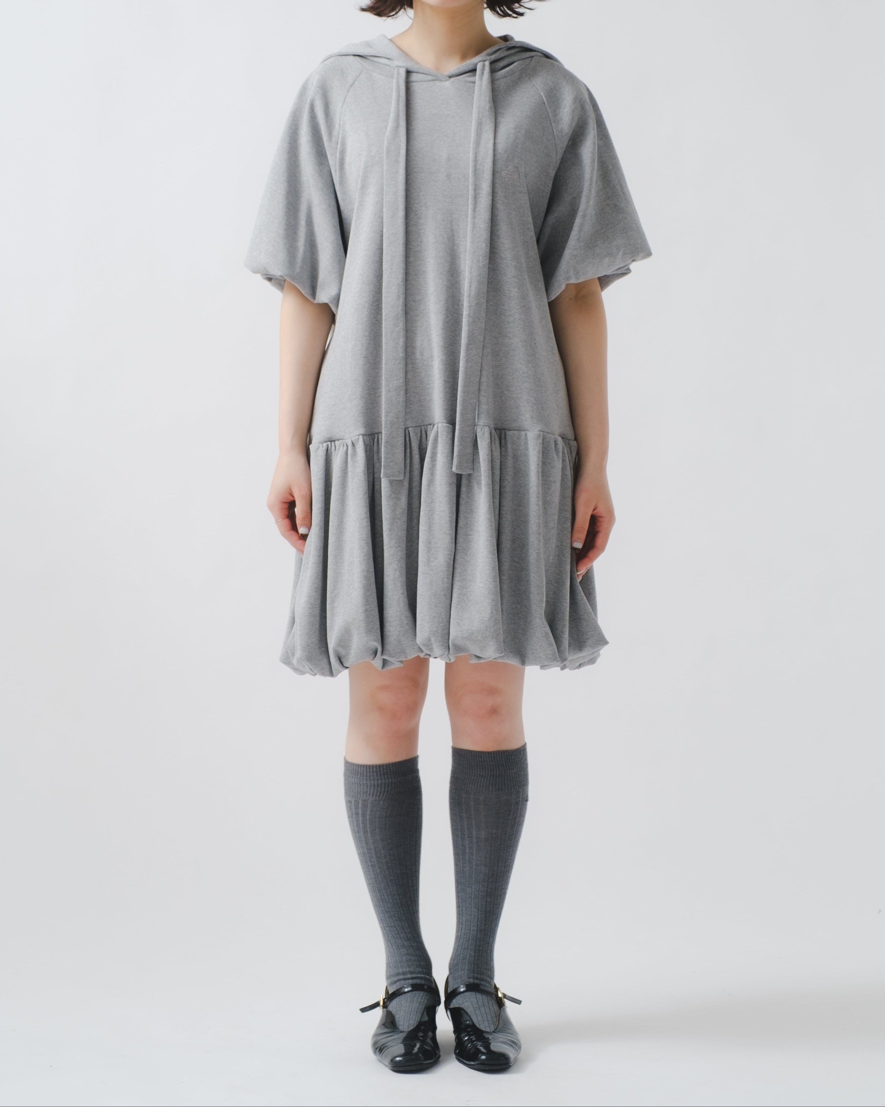 Bubble hoodie dress