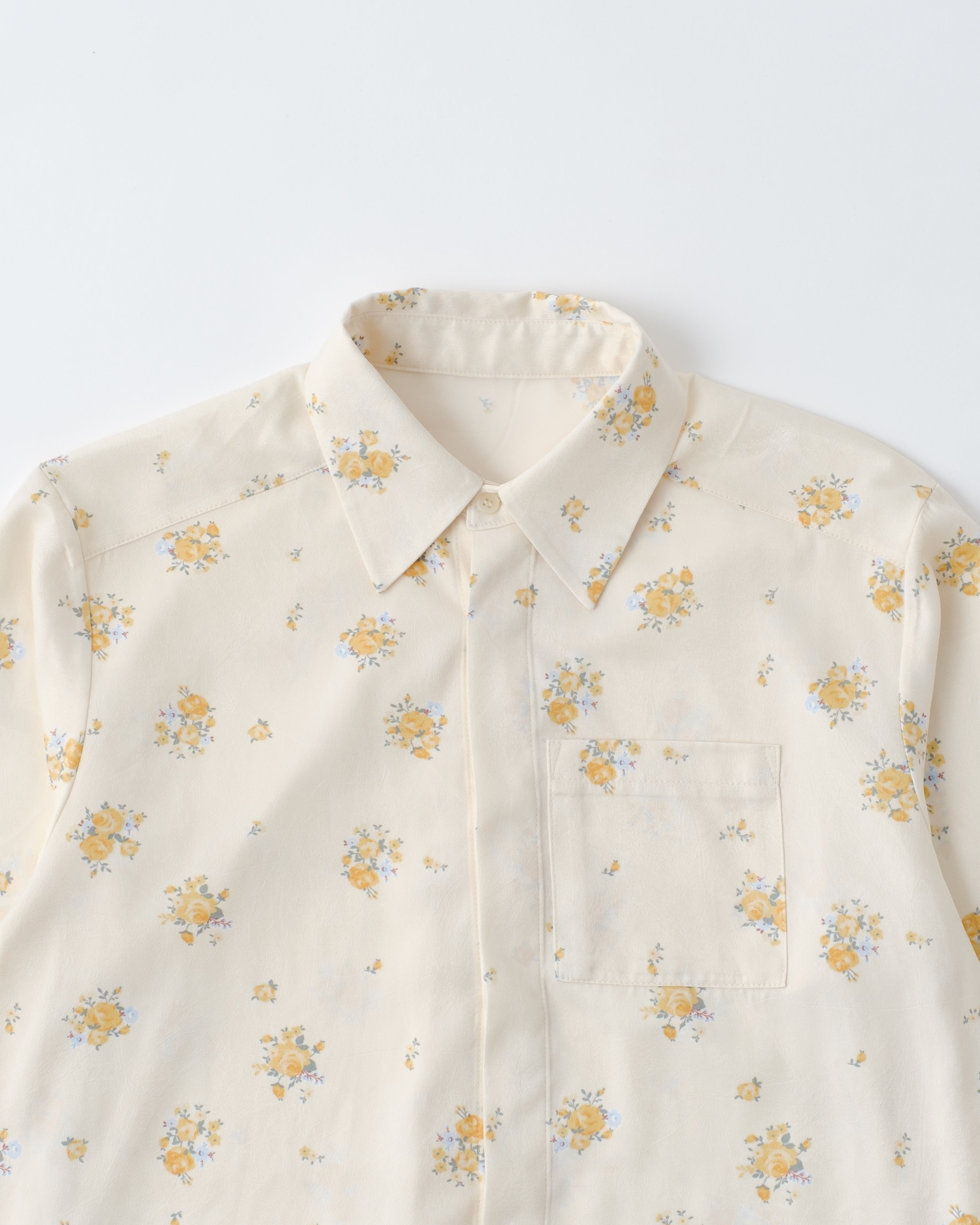 Satin lounge shirt