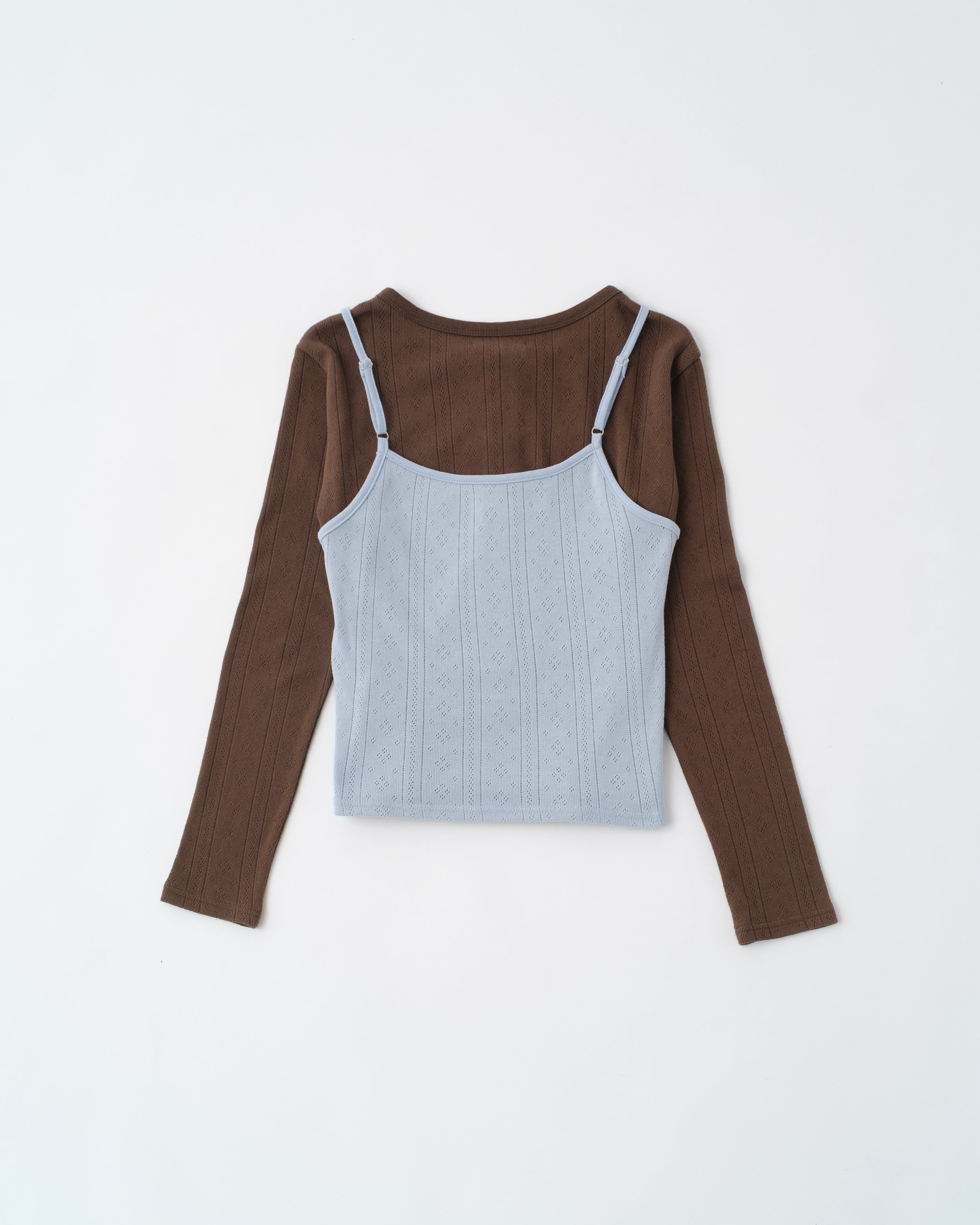 Tender bloom eyelet top