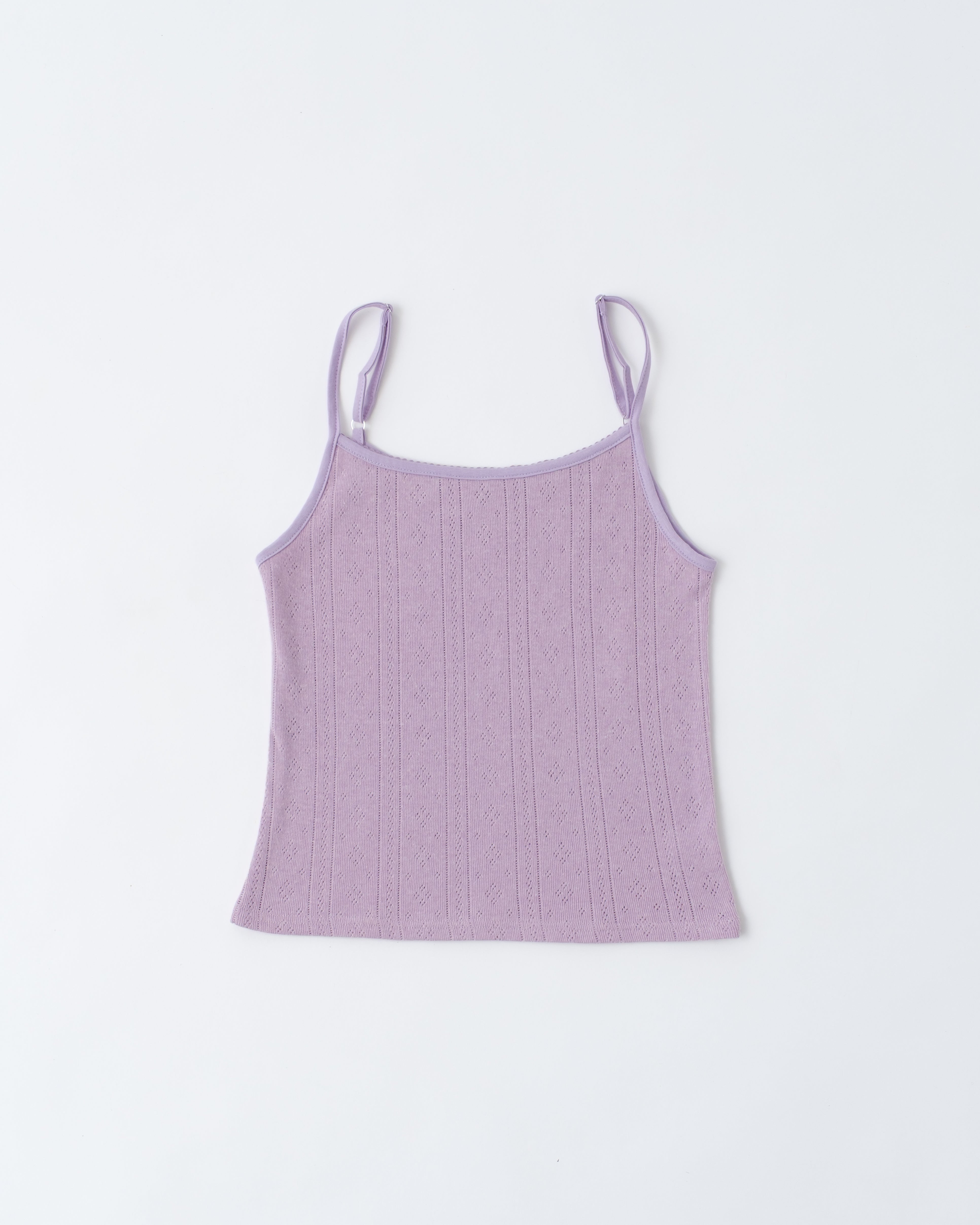 Tender bloom eyelet top