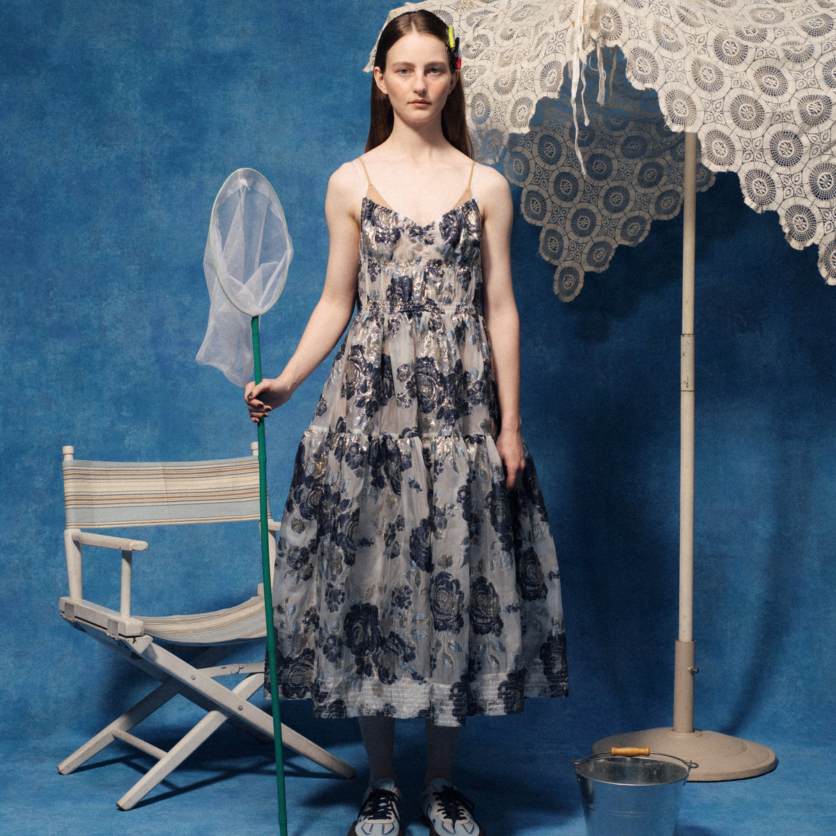 Airy bloom cami dress