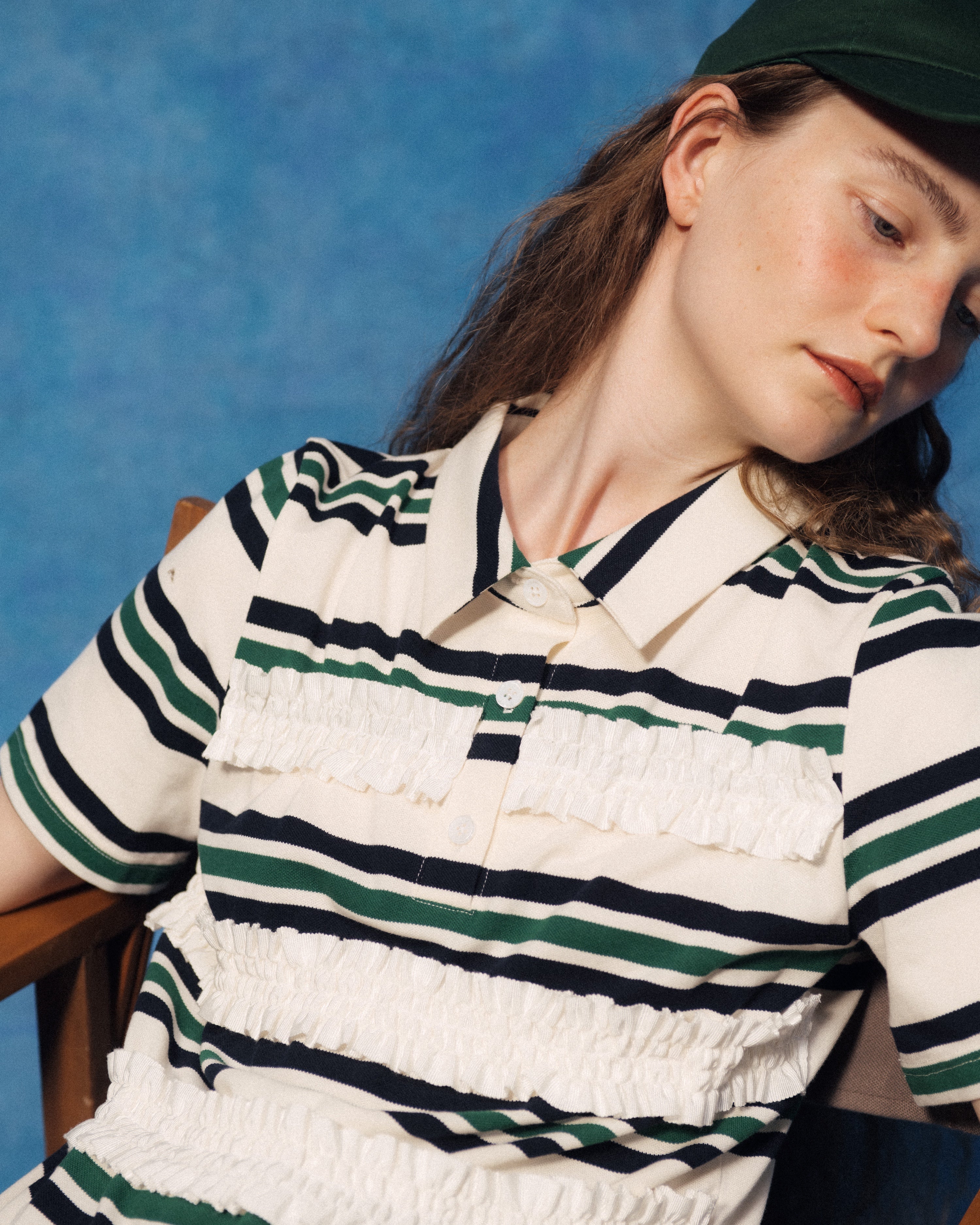 POPPY ポロシャツ Sunlit petal polo