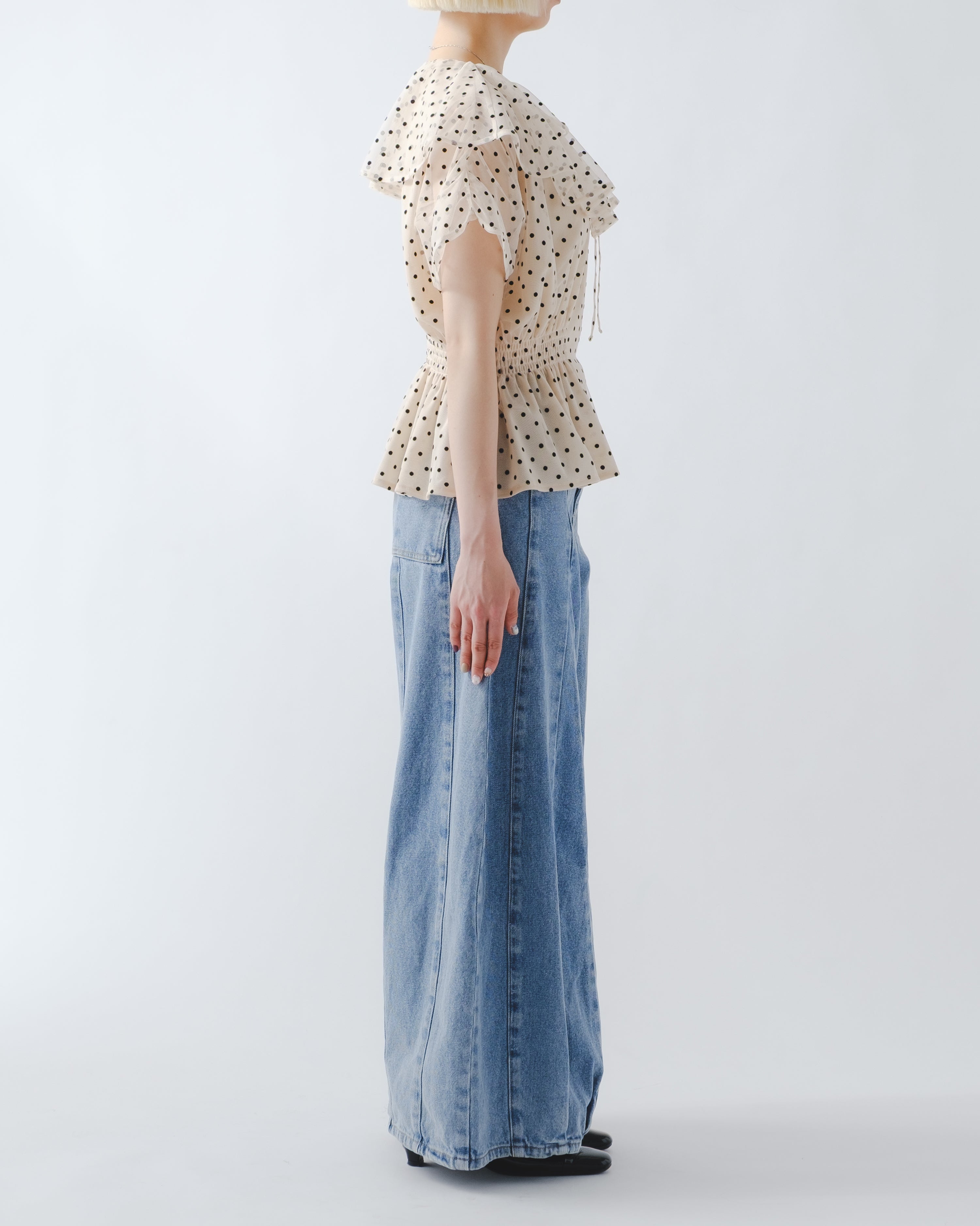 モデル身長 : 159cm