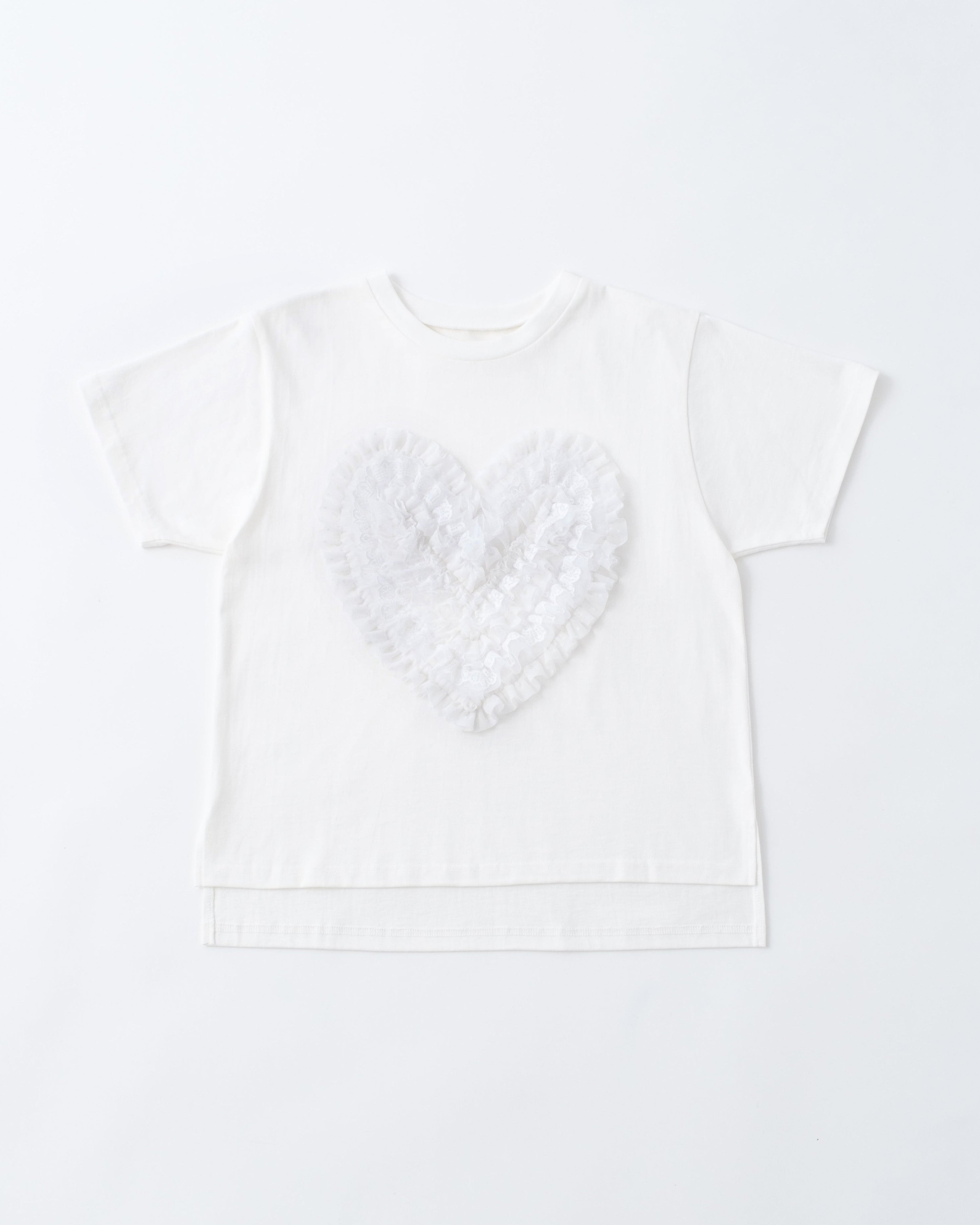 Heart dot tulle Tee