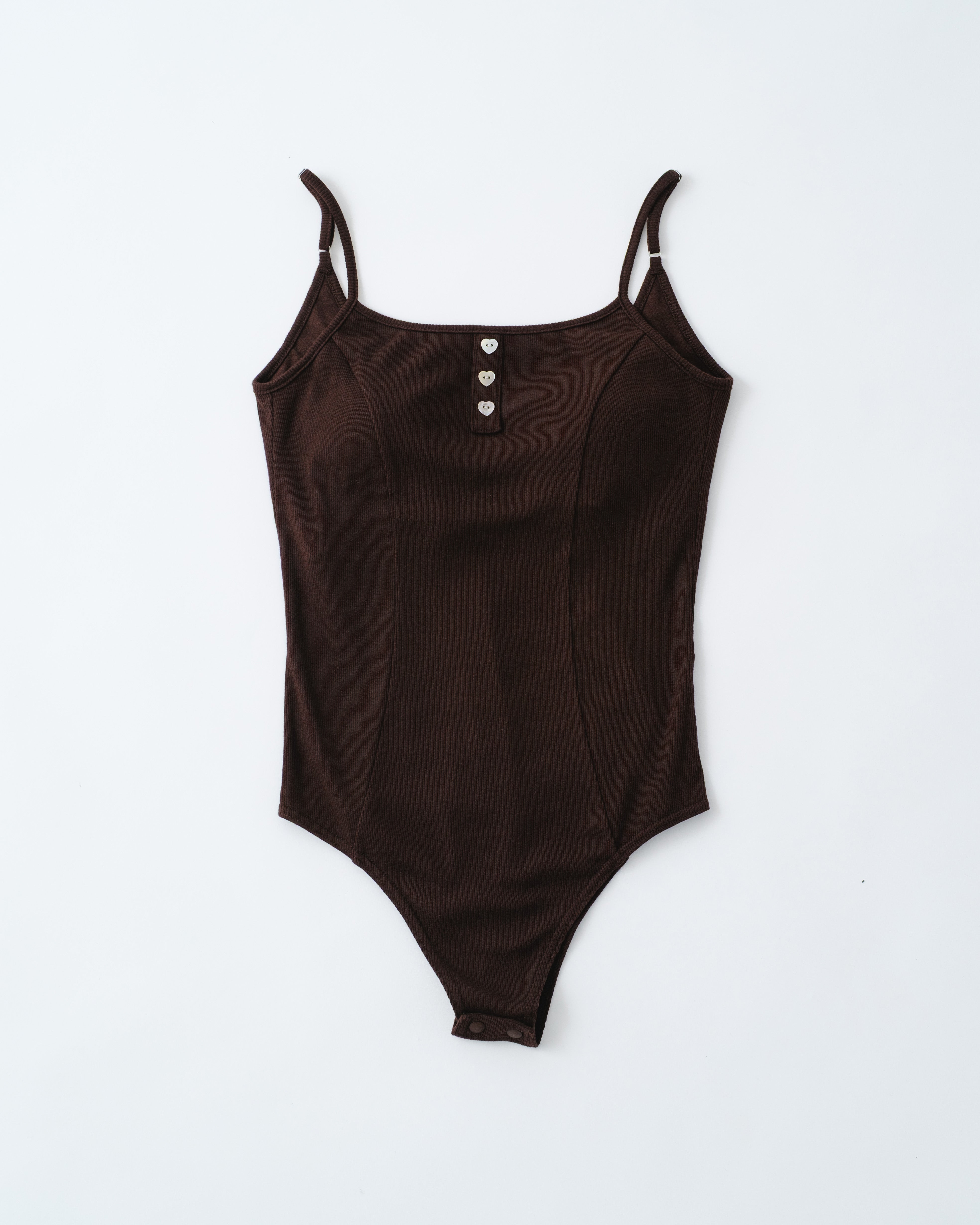 Heart button leotard