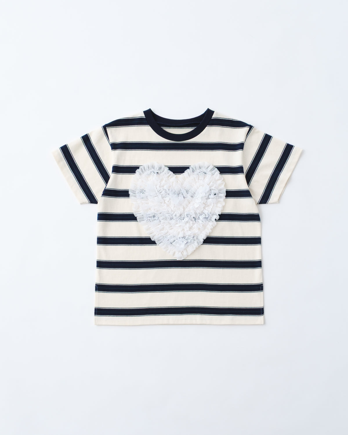 Border heart tulle Tee