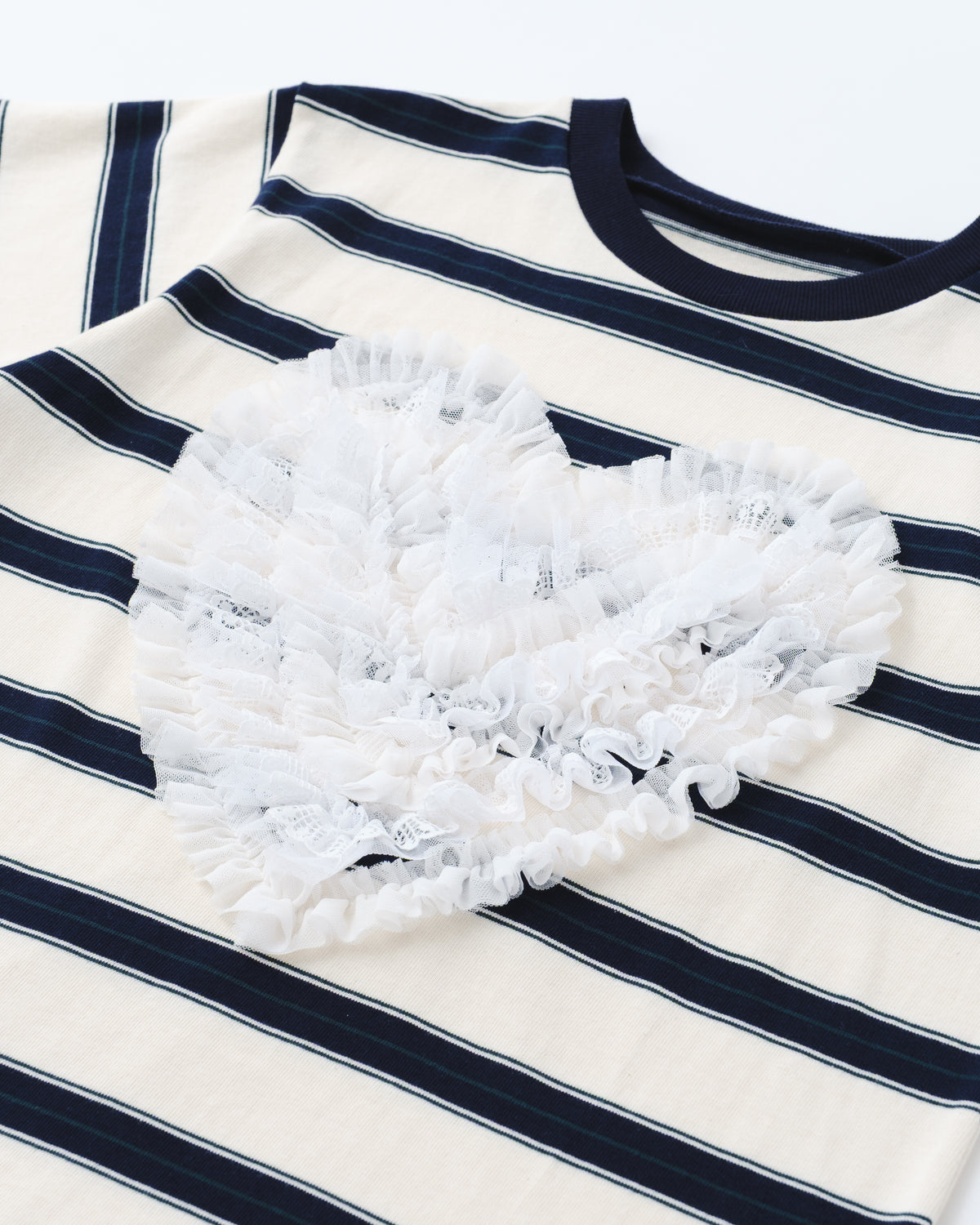 Border heart tulle Tee