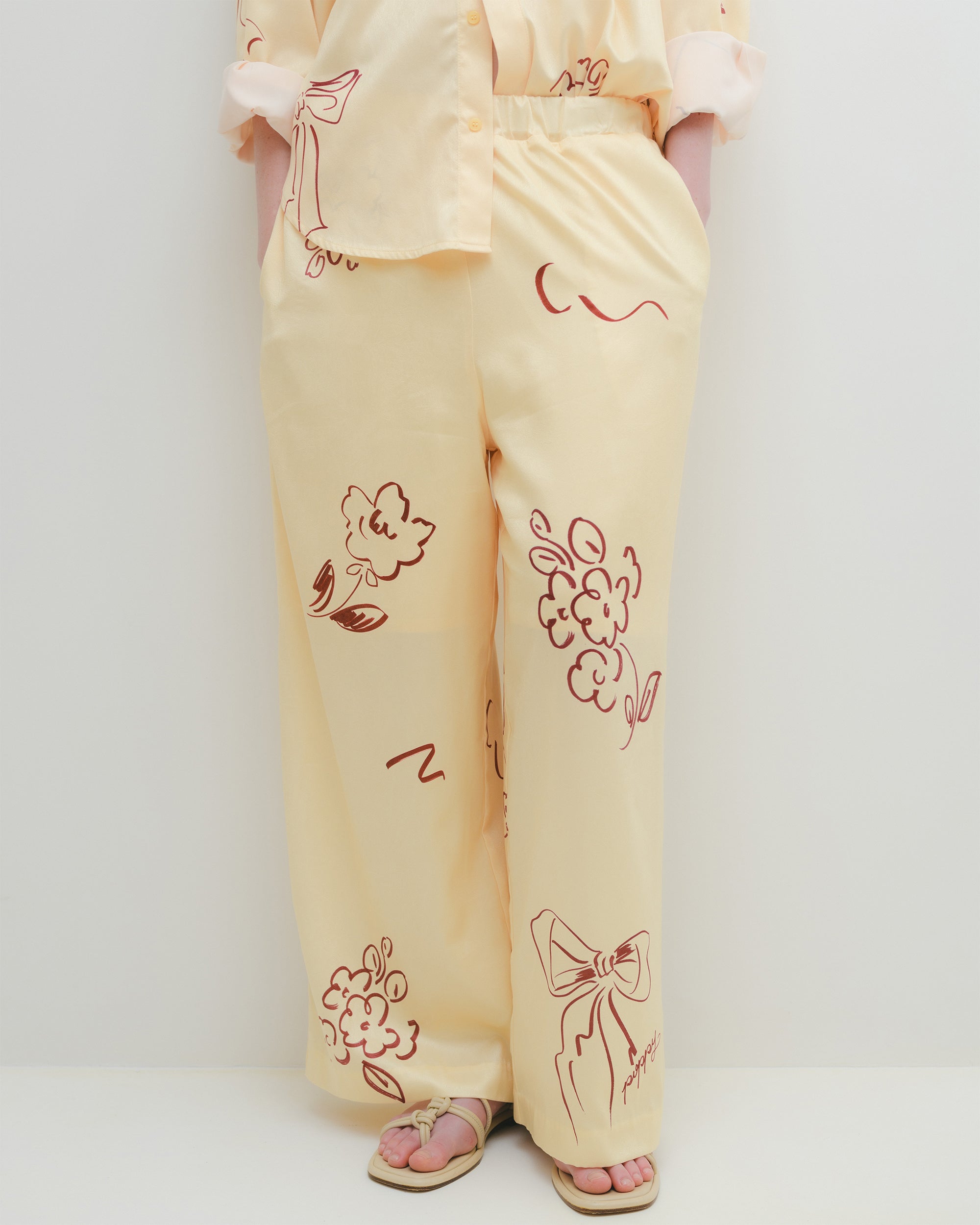 Sunnest rough drawing pants
