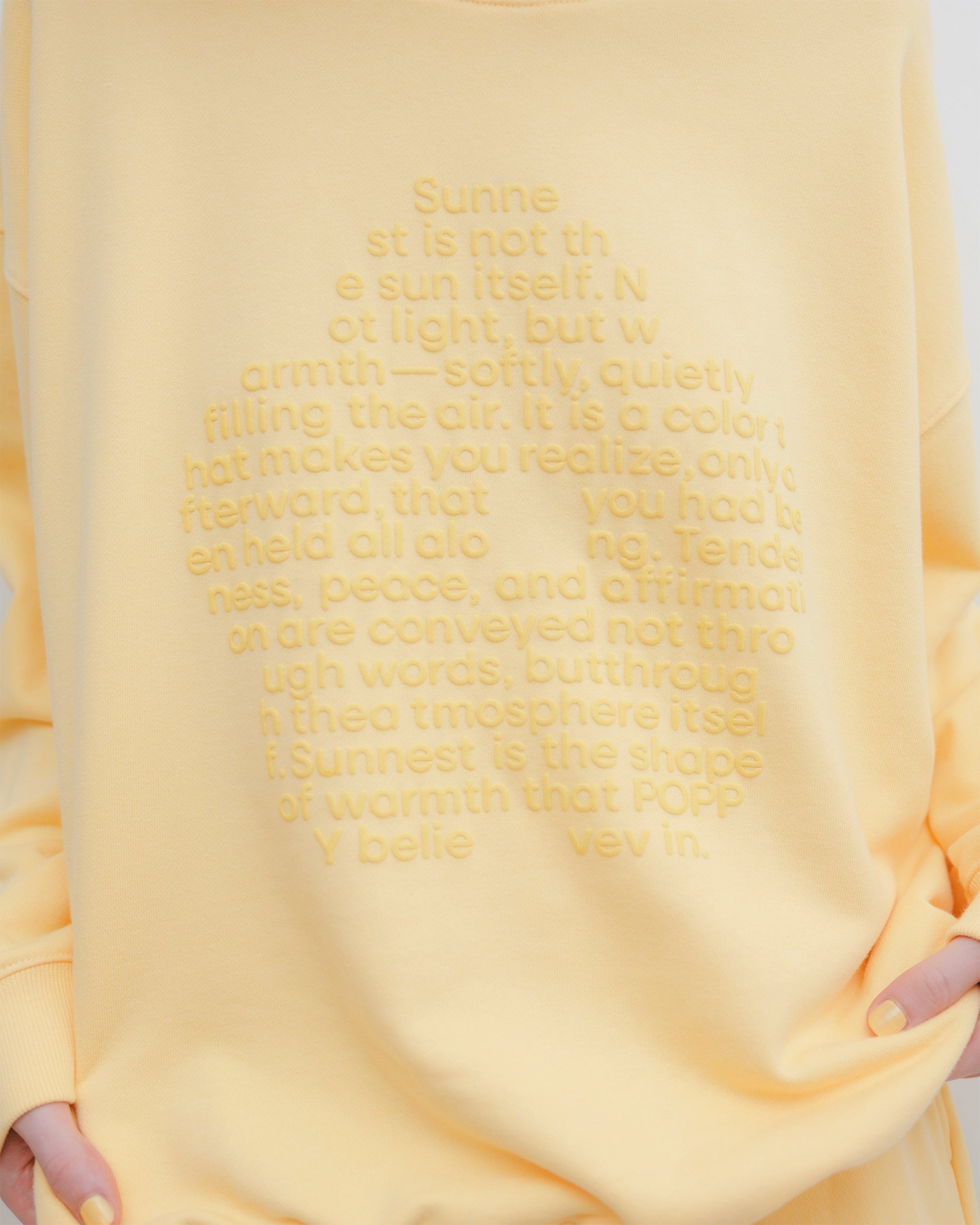 Sunnest flower sweatshirt