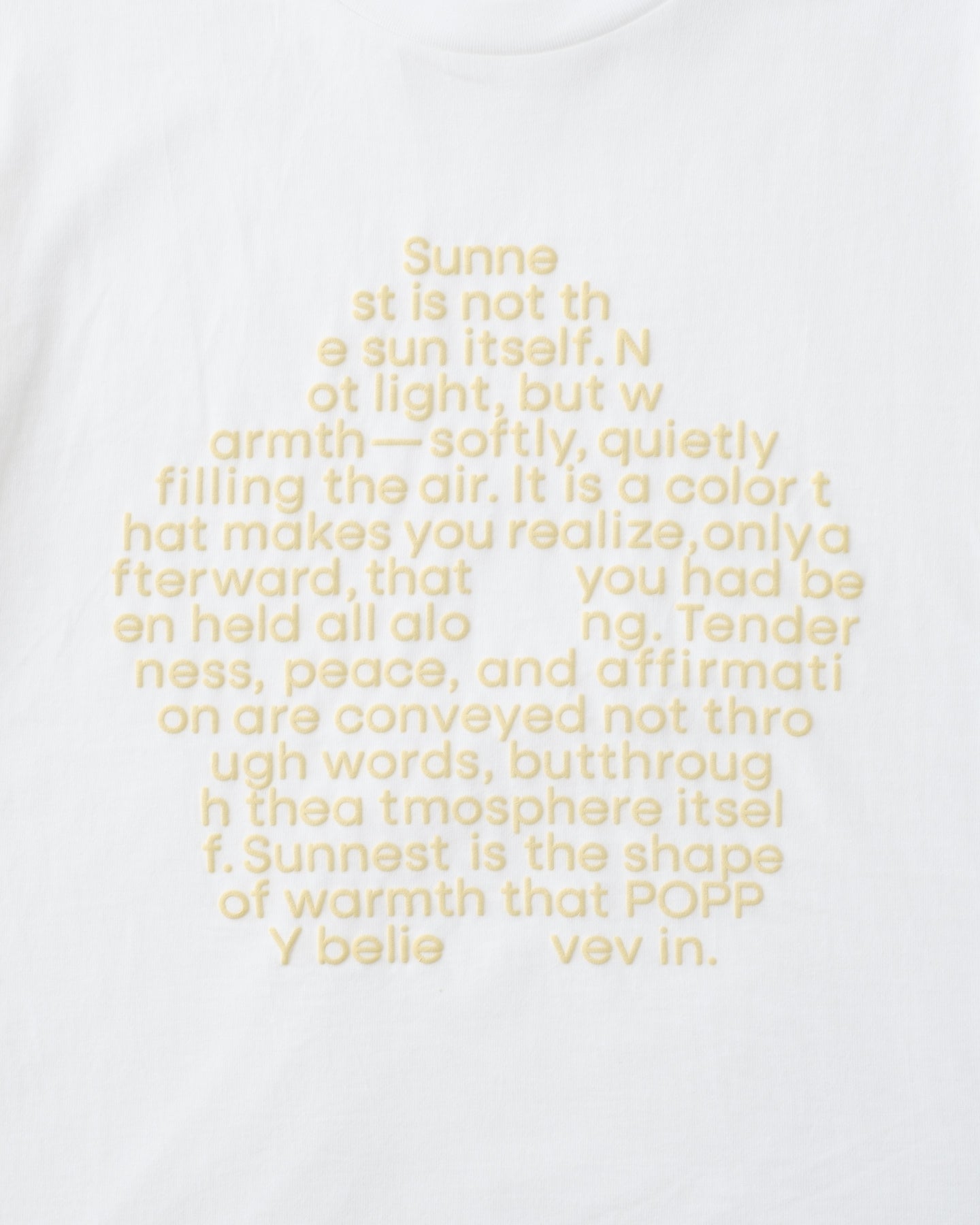 Sunnest flower TEE