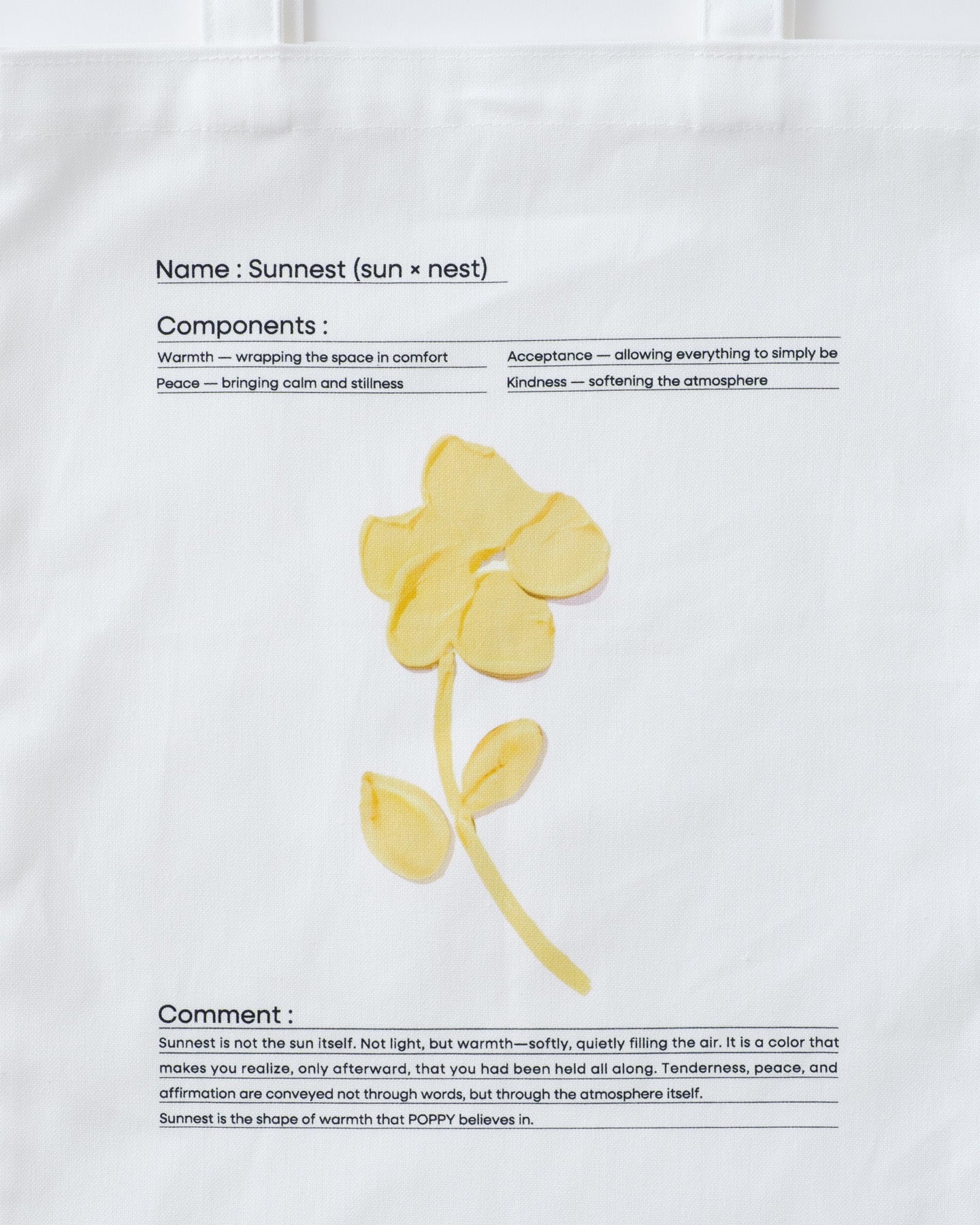Sunnest instruction tote