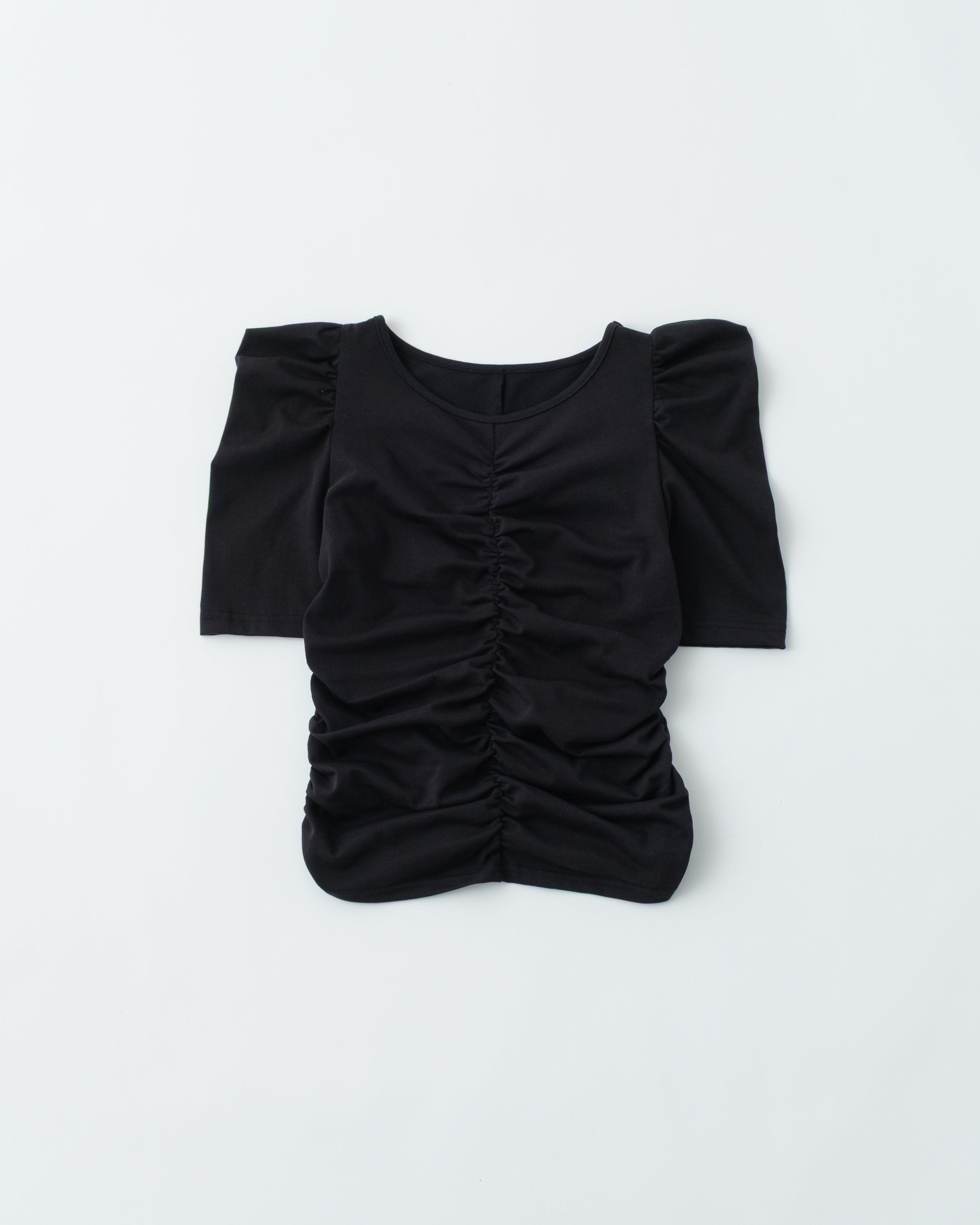 Peak shirring top