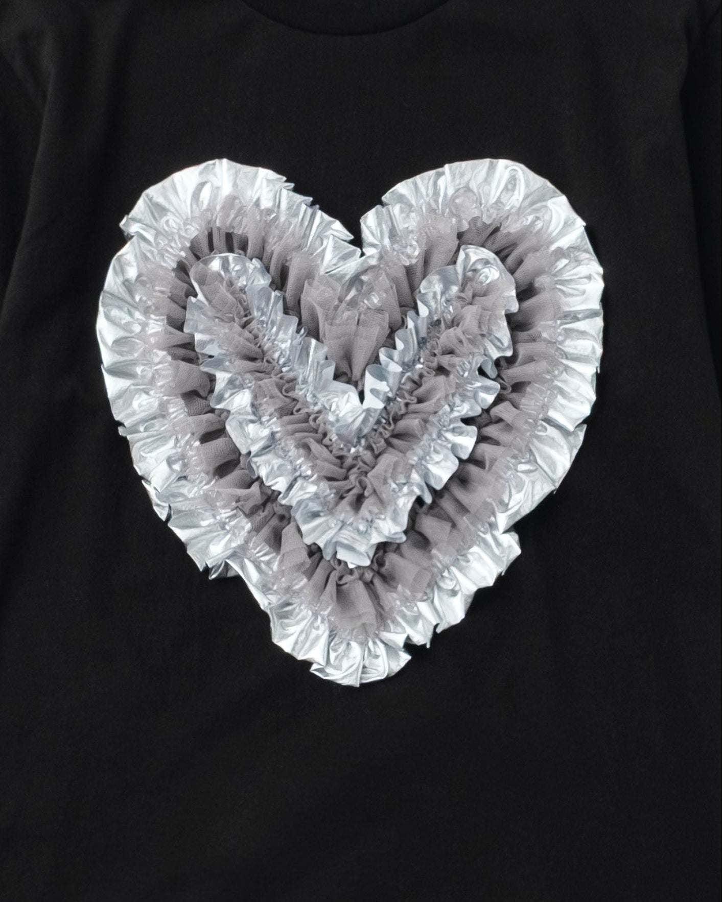 Heart tulle t-shirt