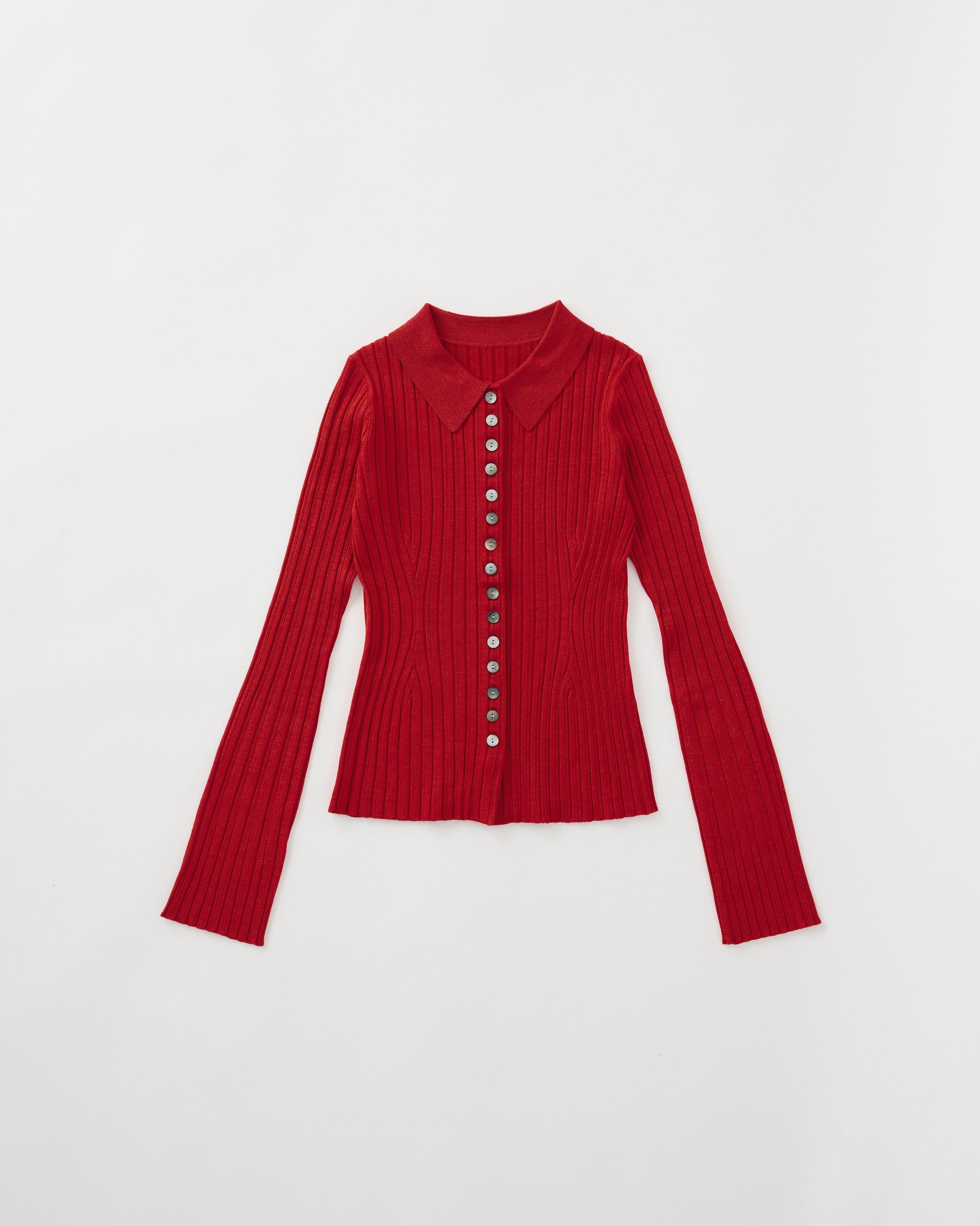 Many button ribbed top