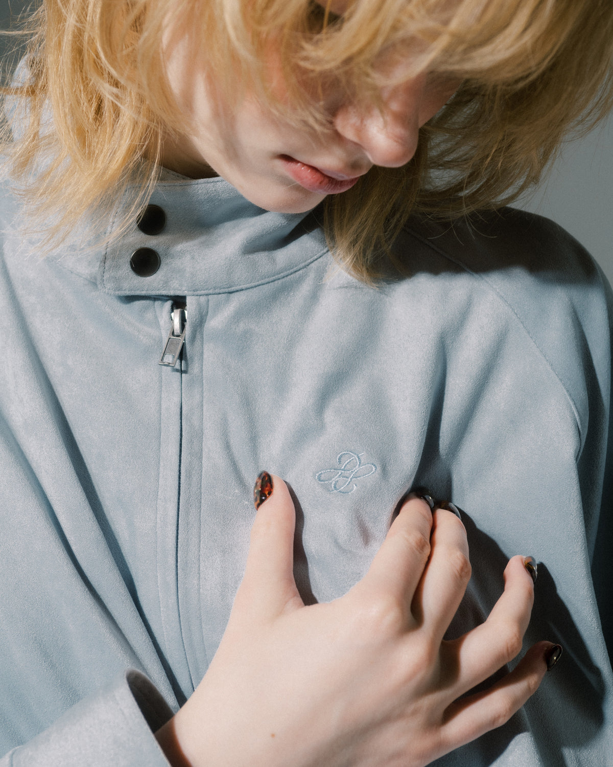 Heart cut swing jacket