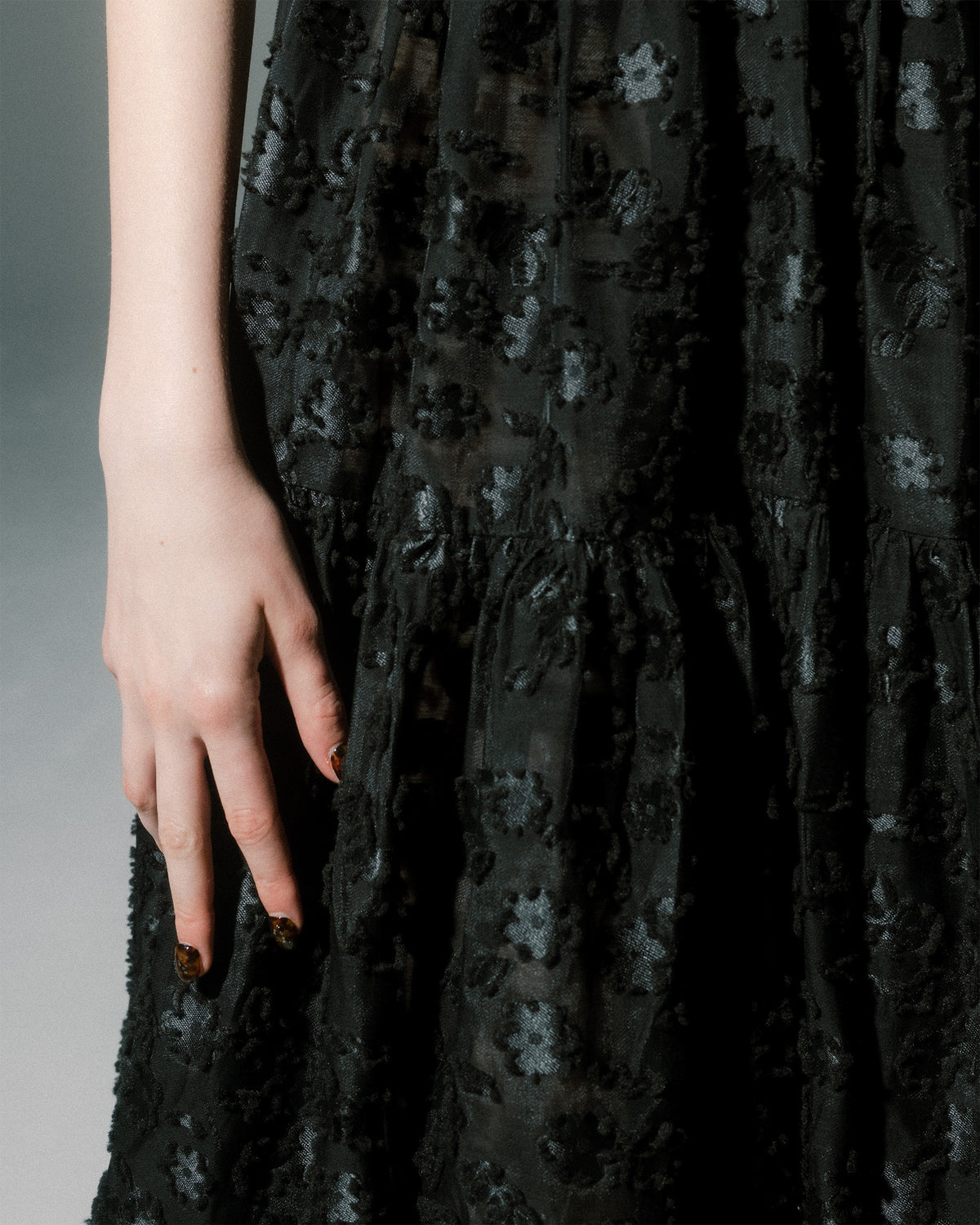 Puffy floweret dress
