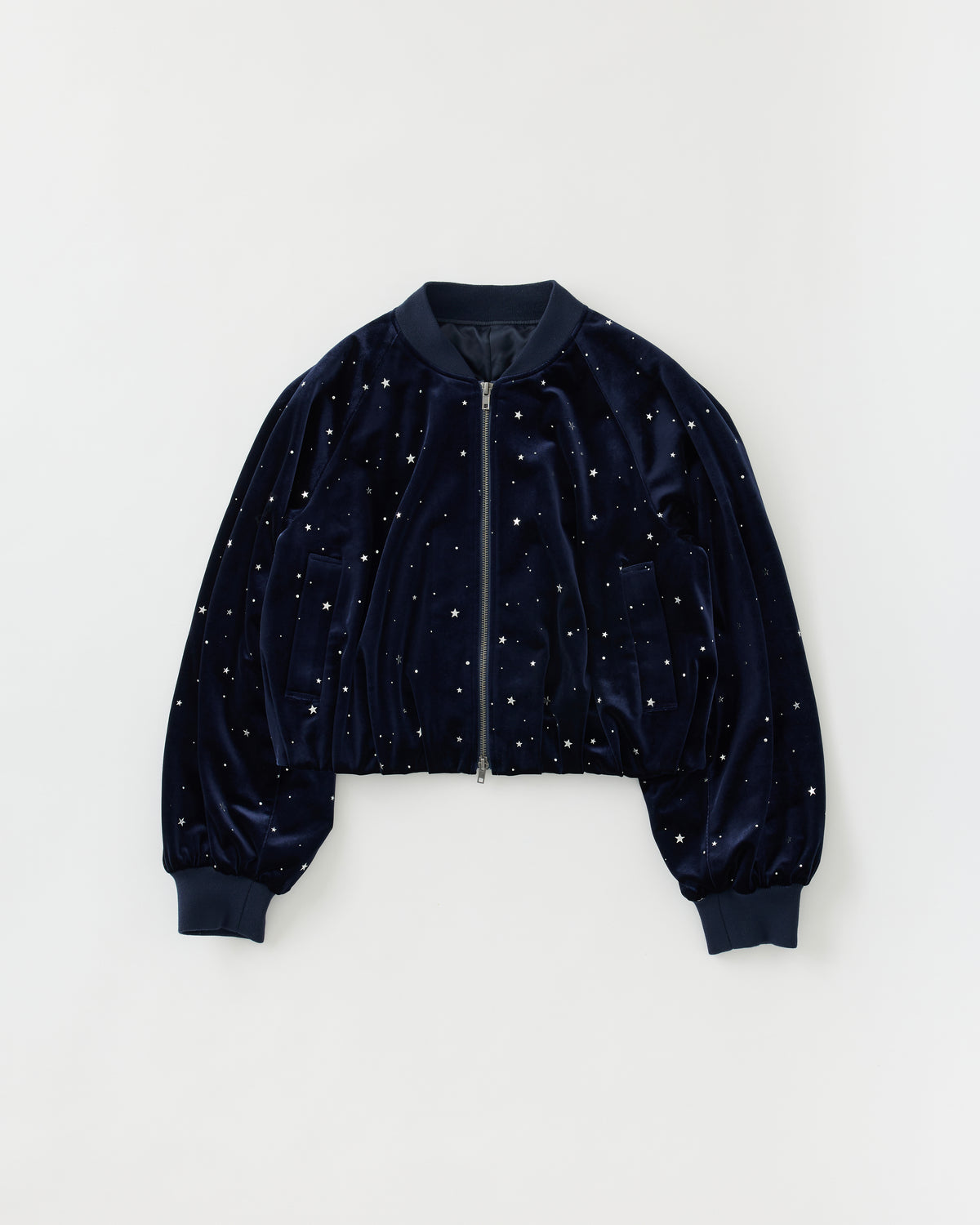 Stellato velour blouson
