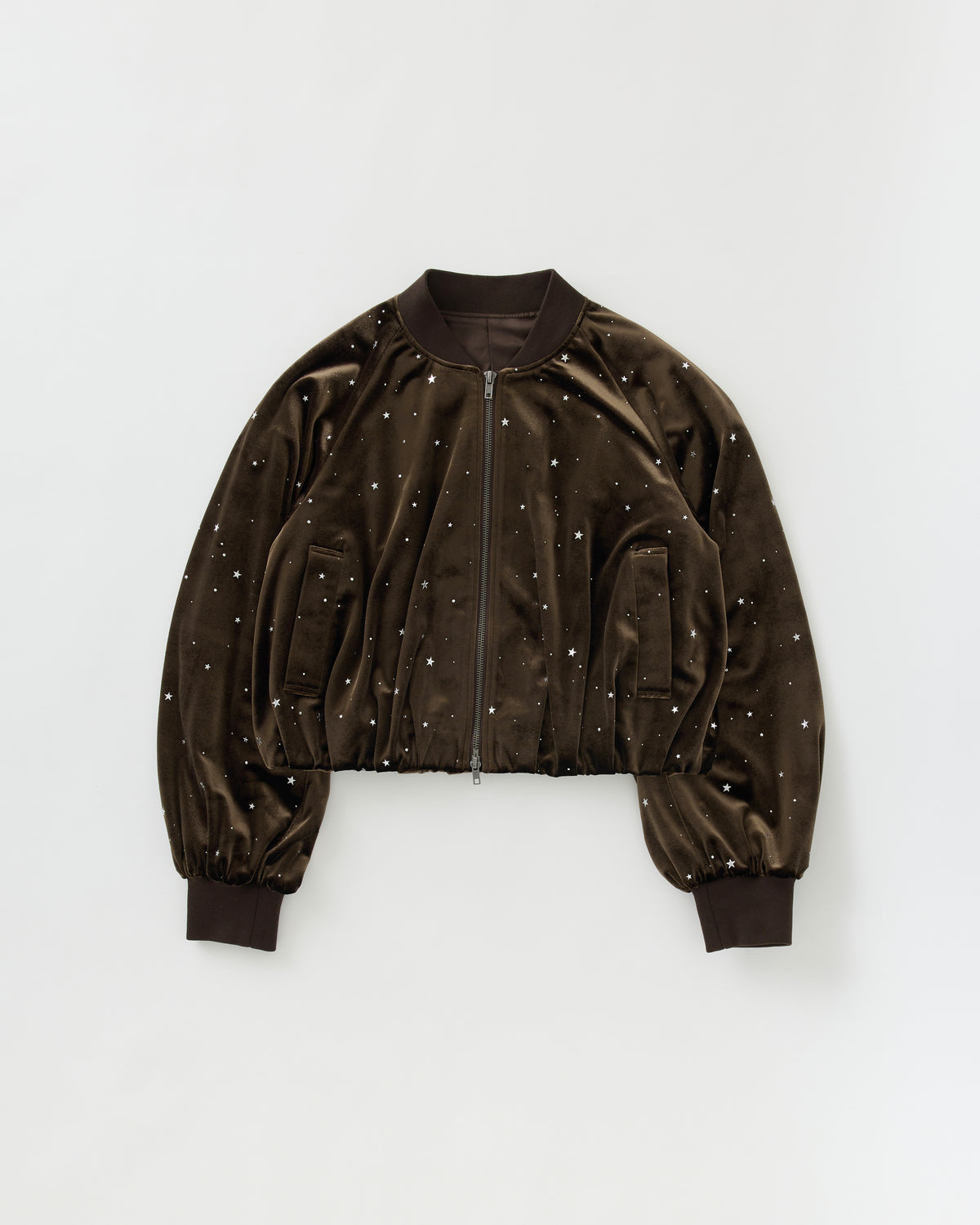 Stellato velour blouson