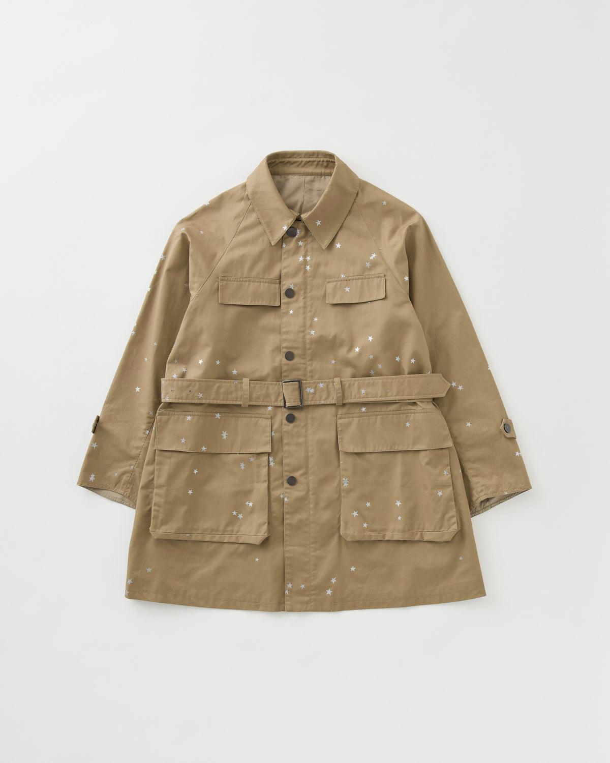 Stardust utility midi coat