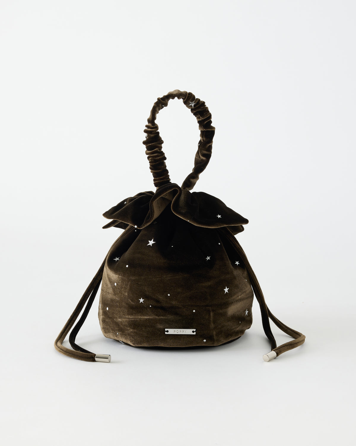 Stellato velour bag