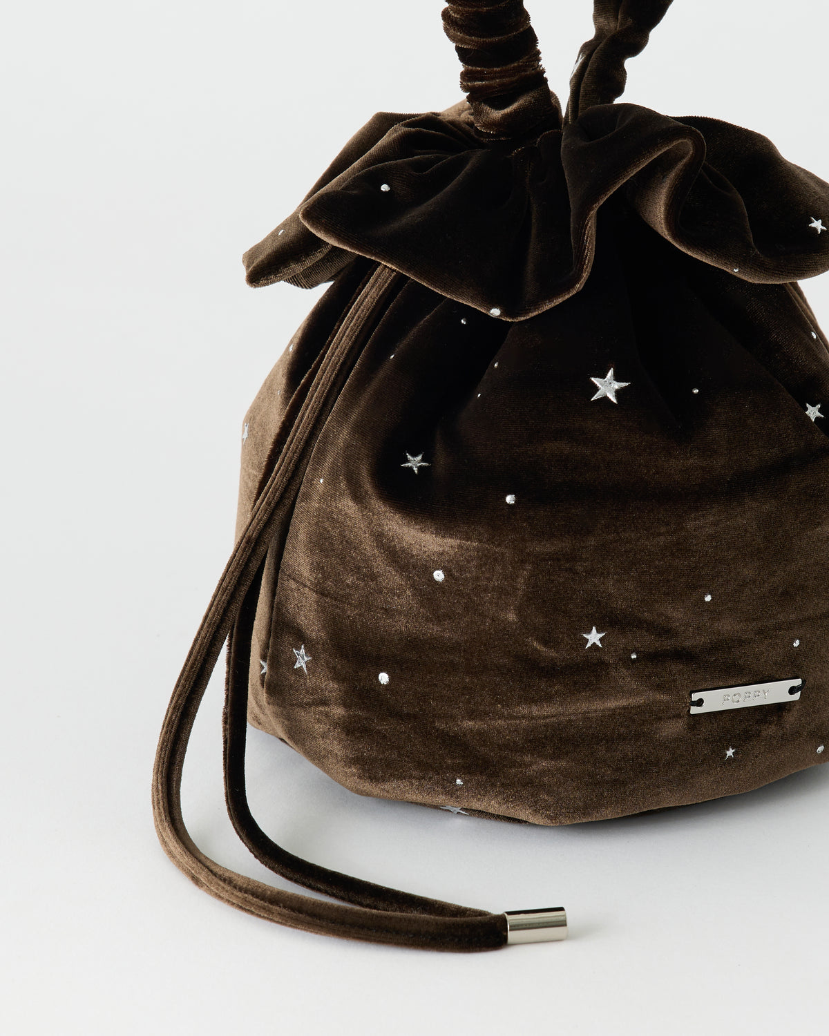 Stellato velour bag