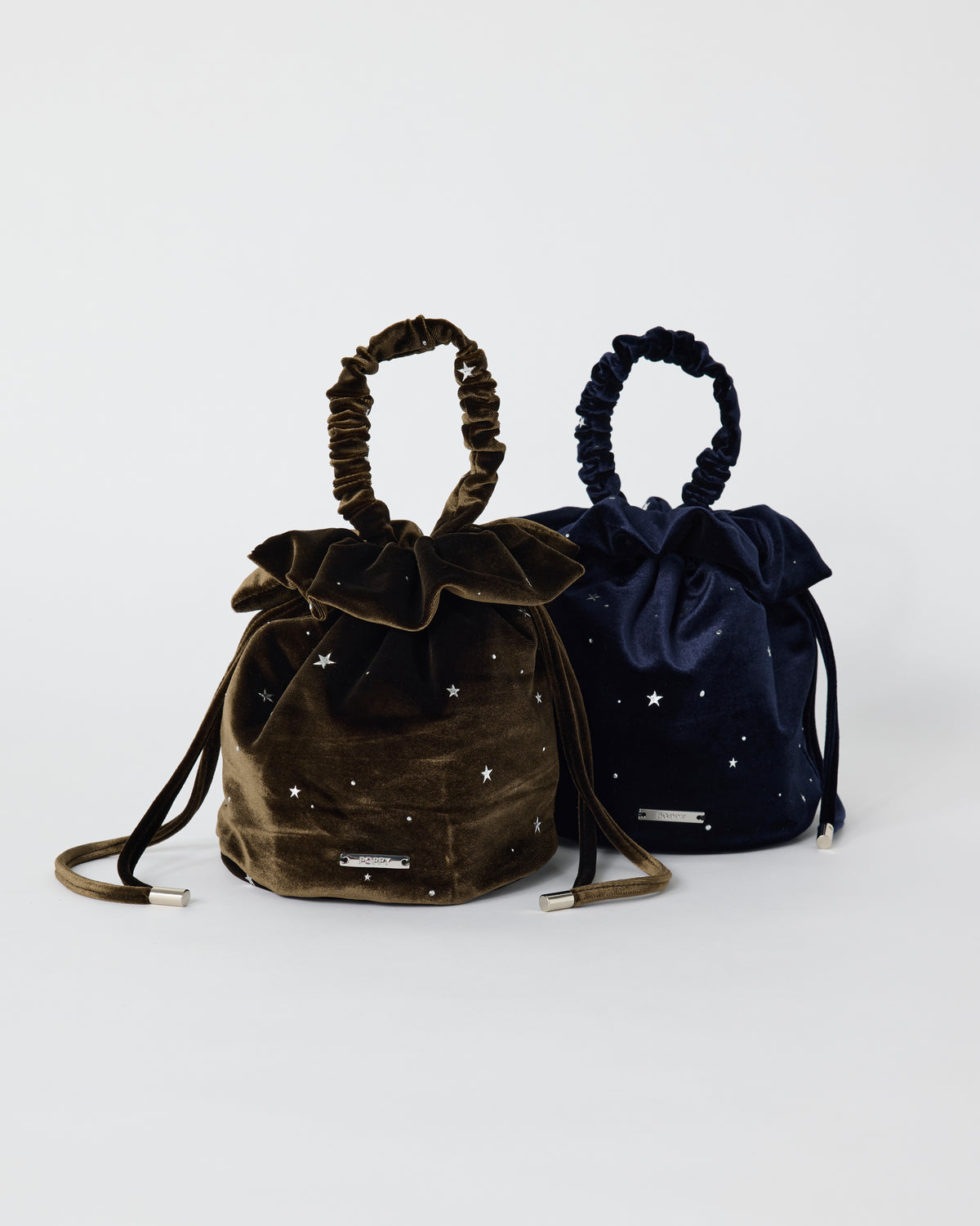 Stellato velour bag