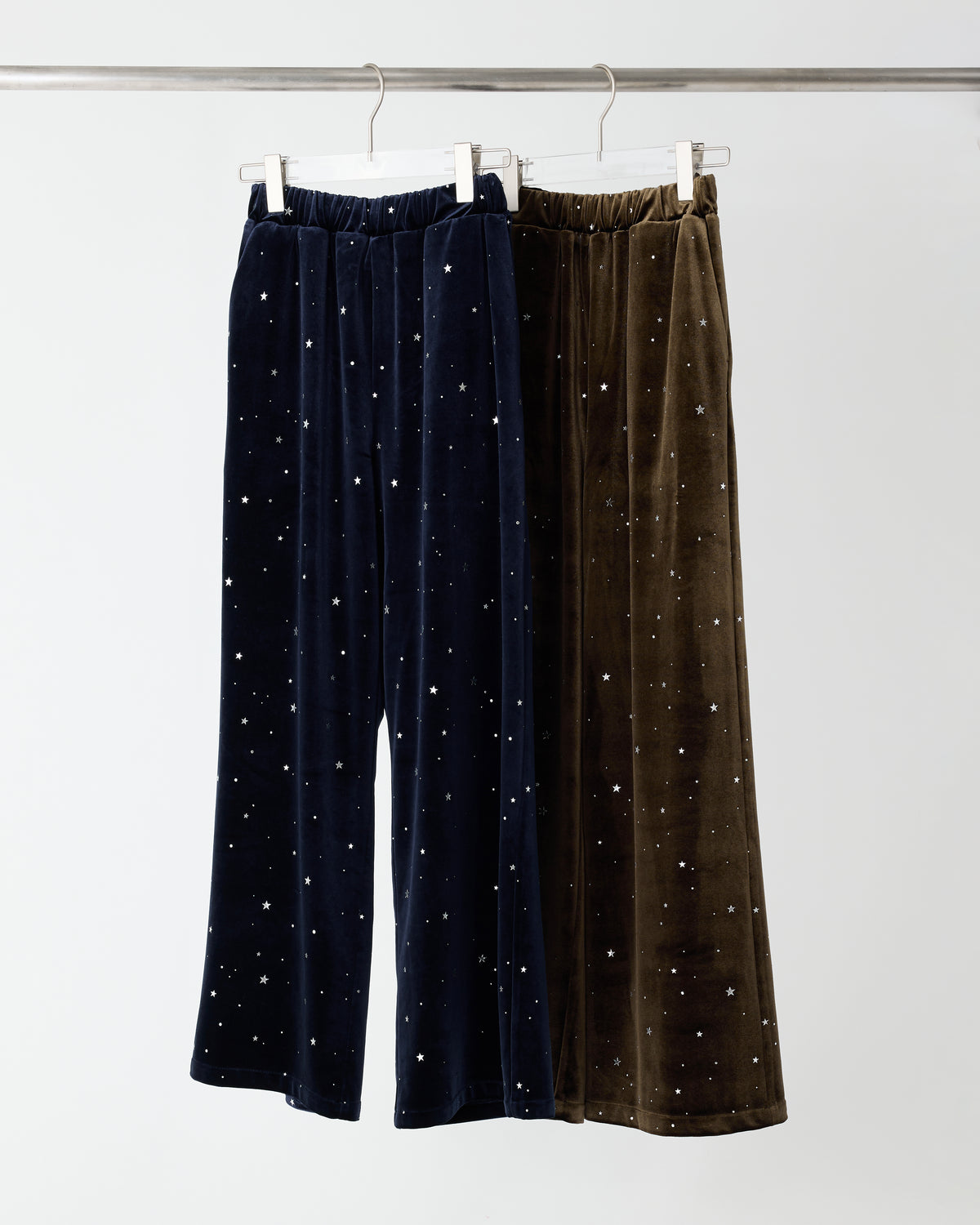 Stellato velour pants