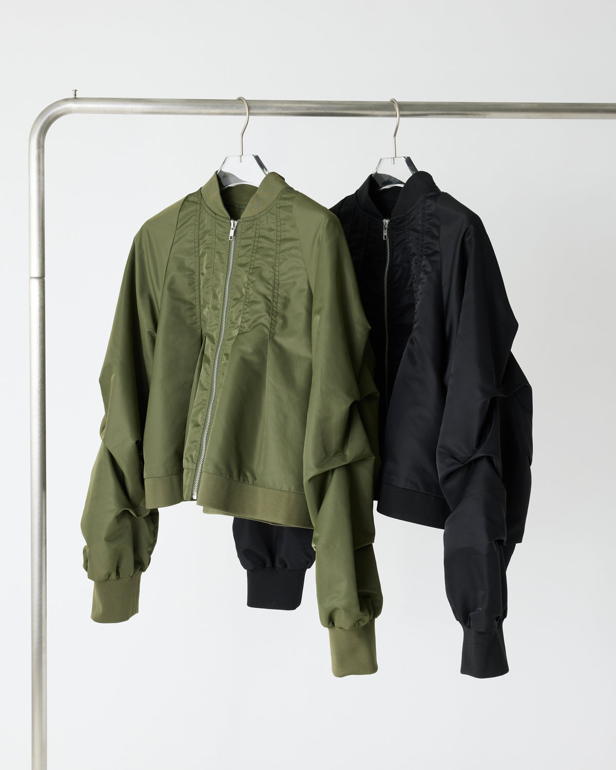 Flared MA-1 jacket