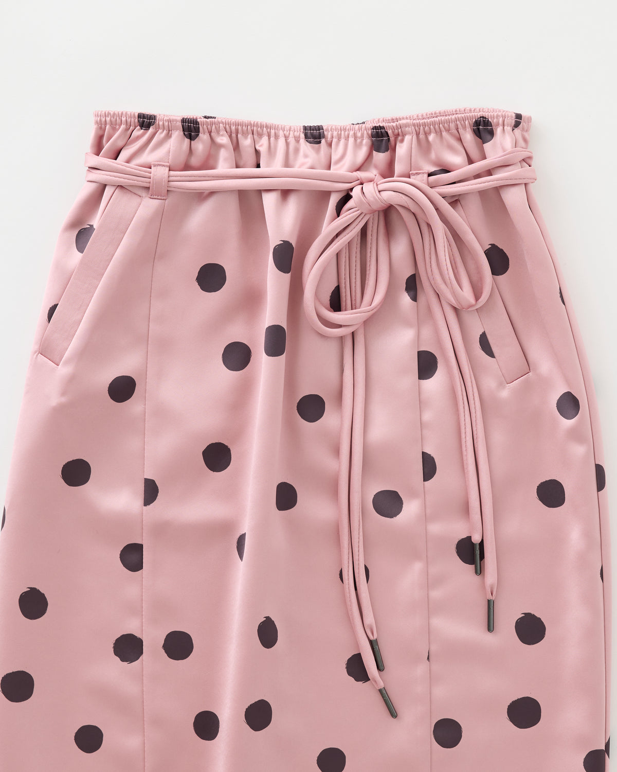 Random dot I-line skirt