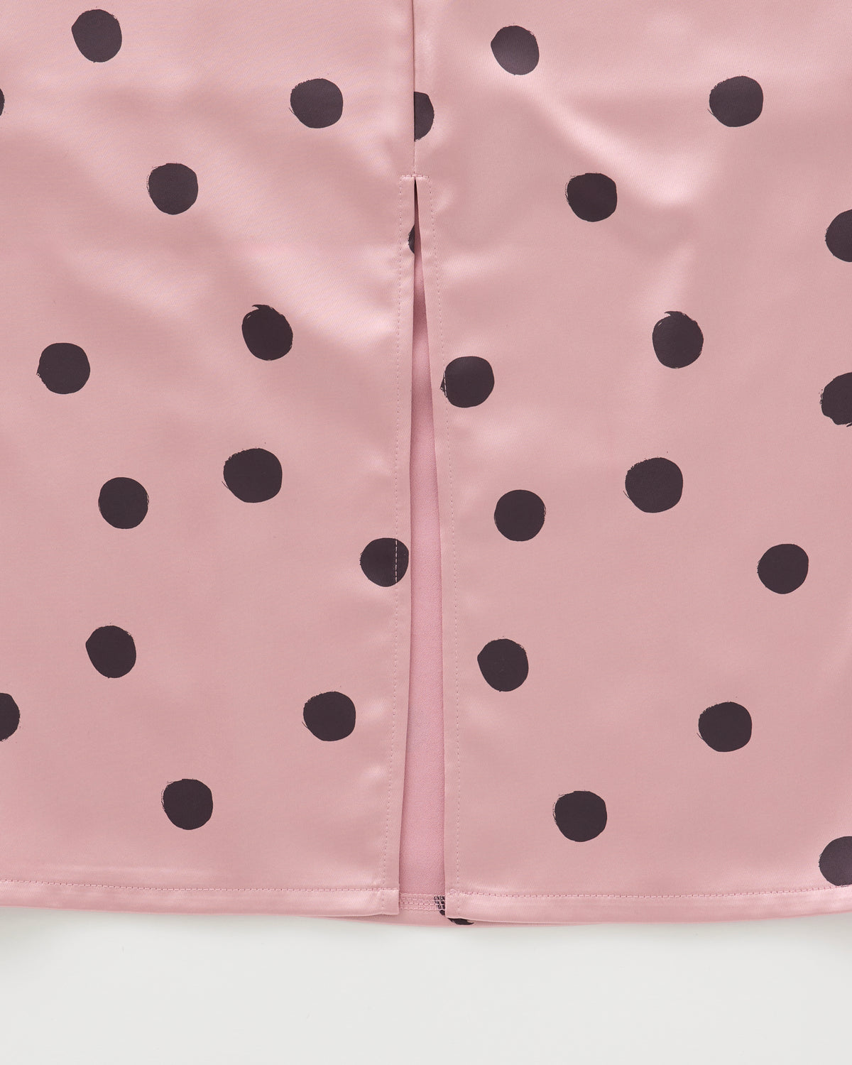 Random dot I-line skirt