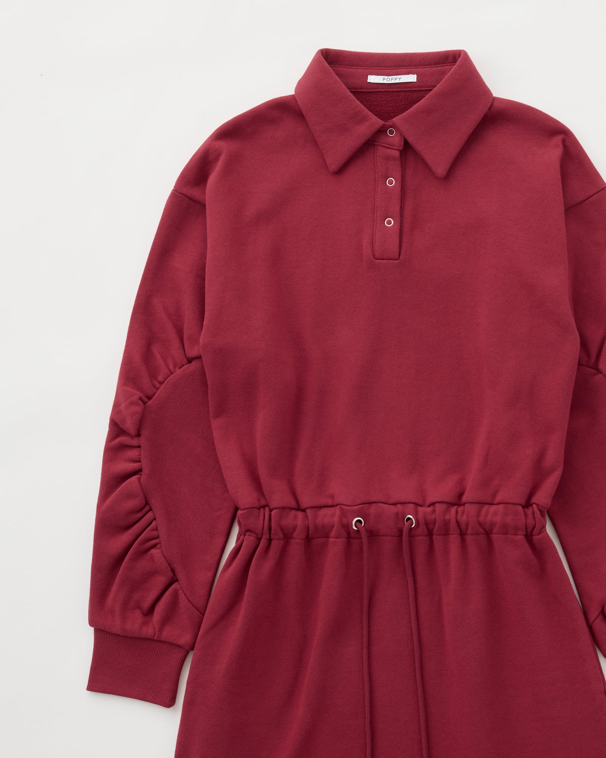 Heart-pairing sleeve dress