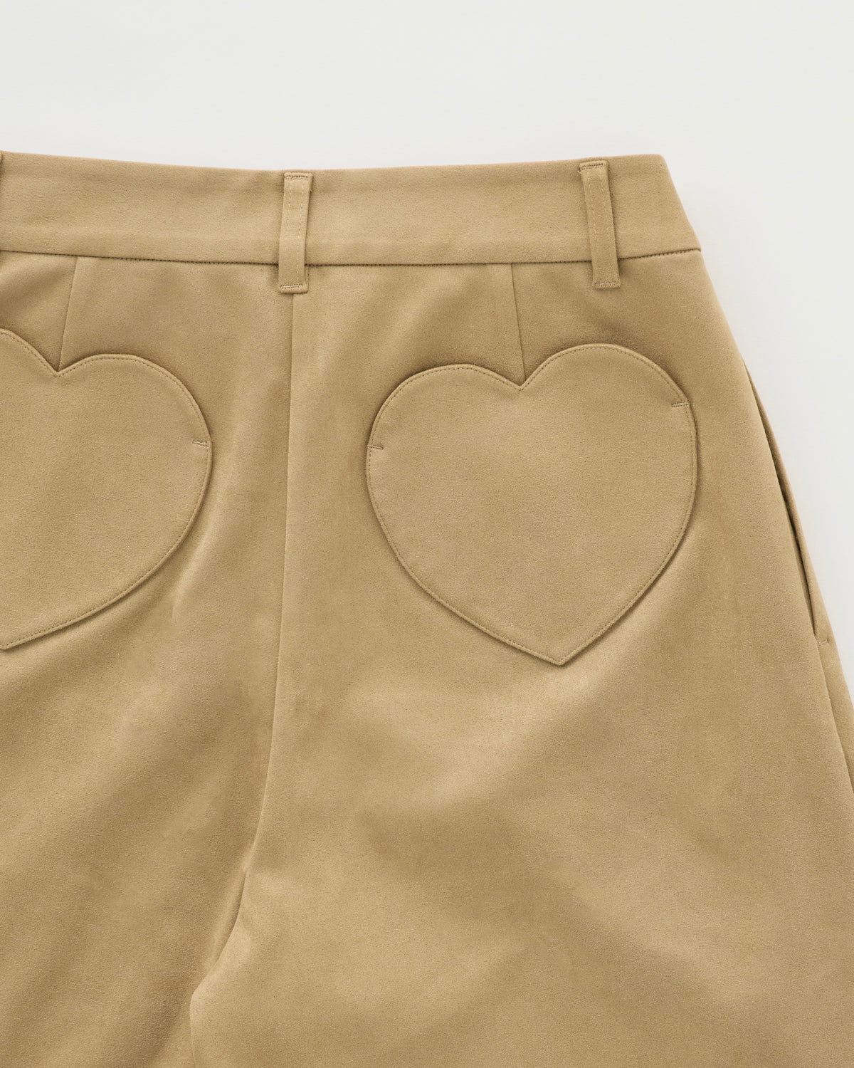 Heart pocket half pants