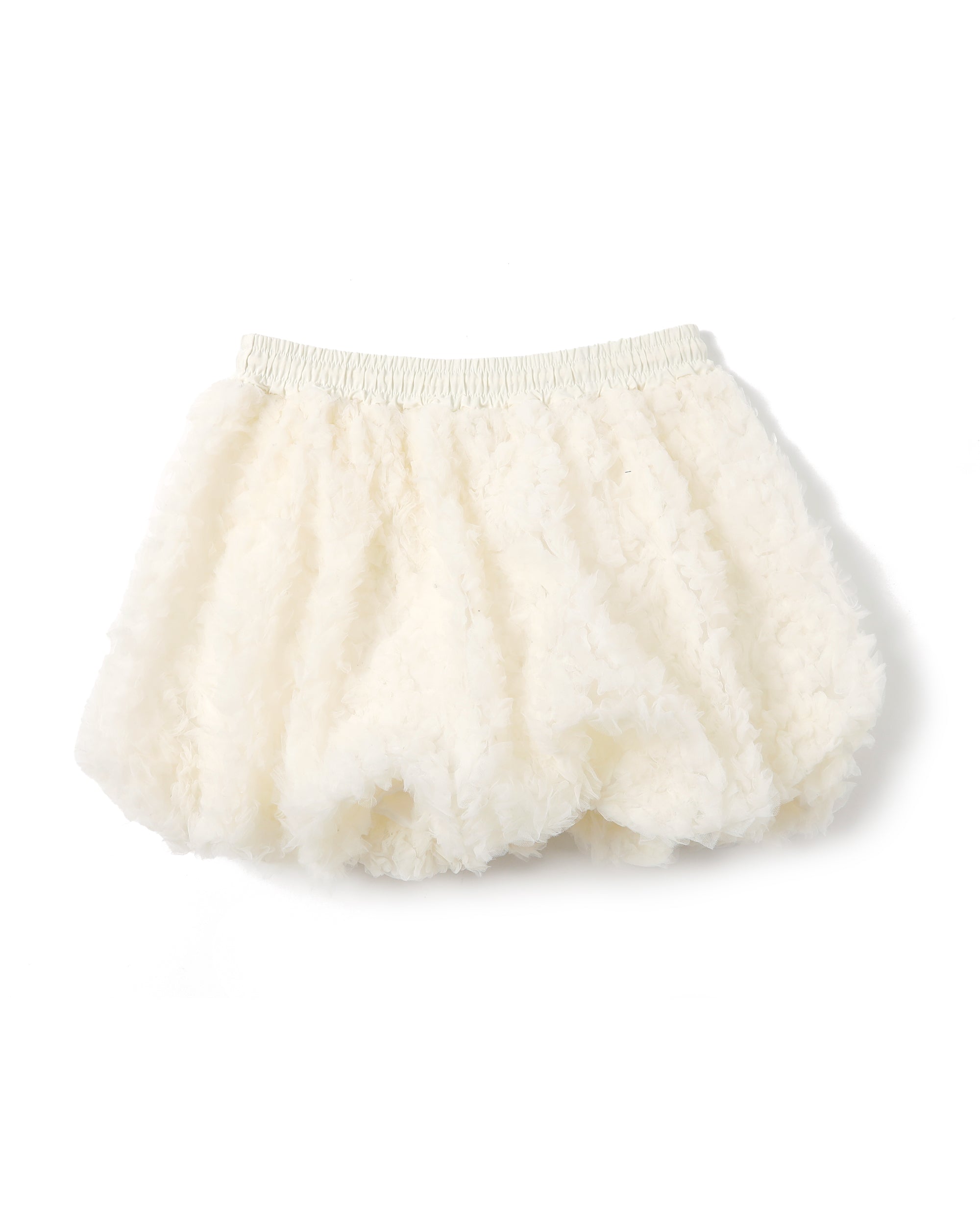 Tulle balloon mini skirt
