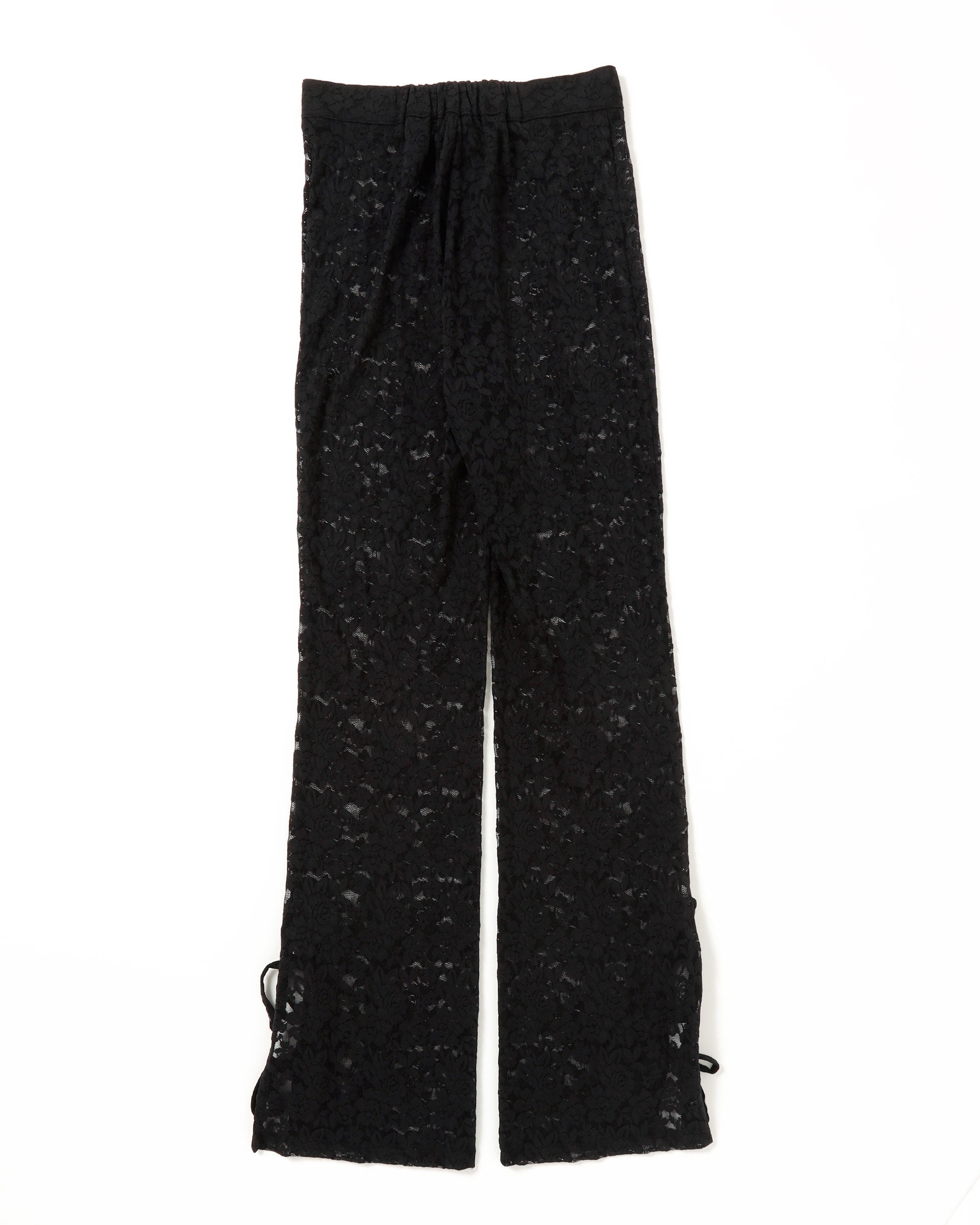 Lace flare pants