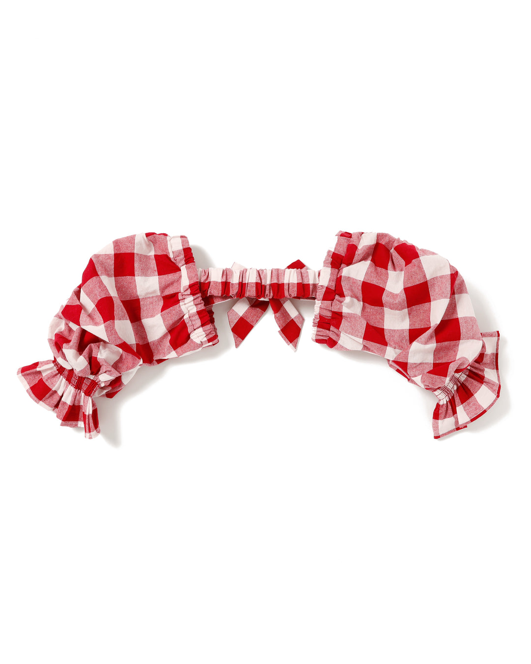 KIDS Gingham check sleeves – POPPY