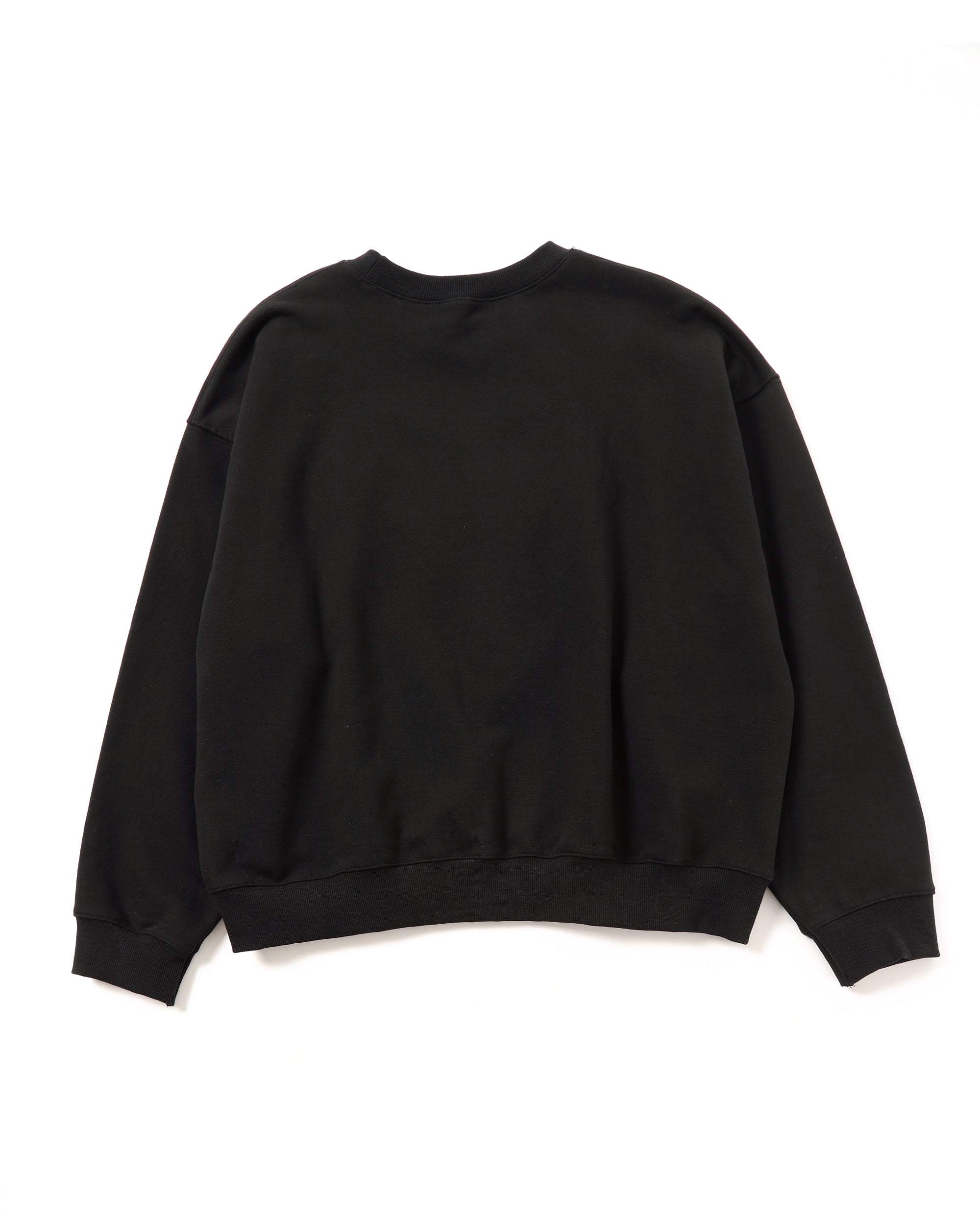 Heart tulle sweatshirt (black)