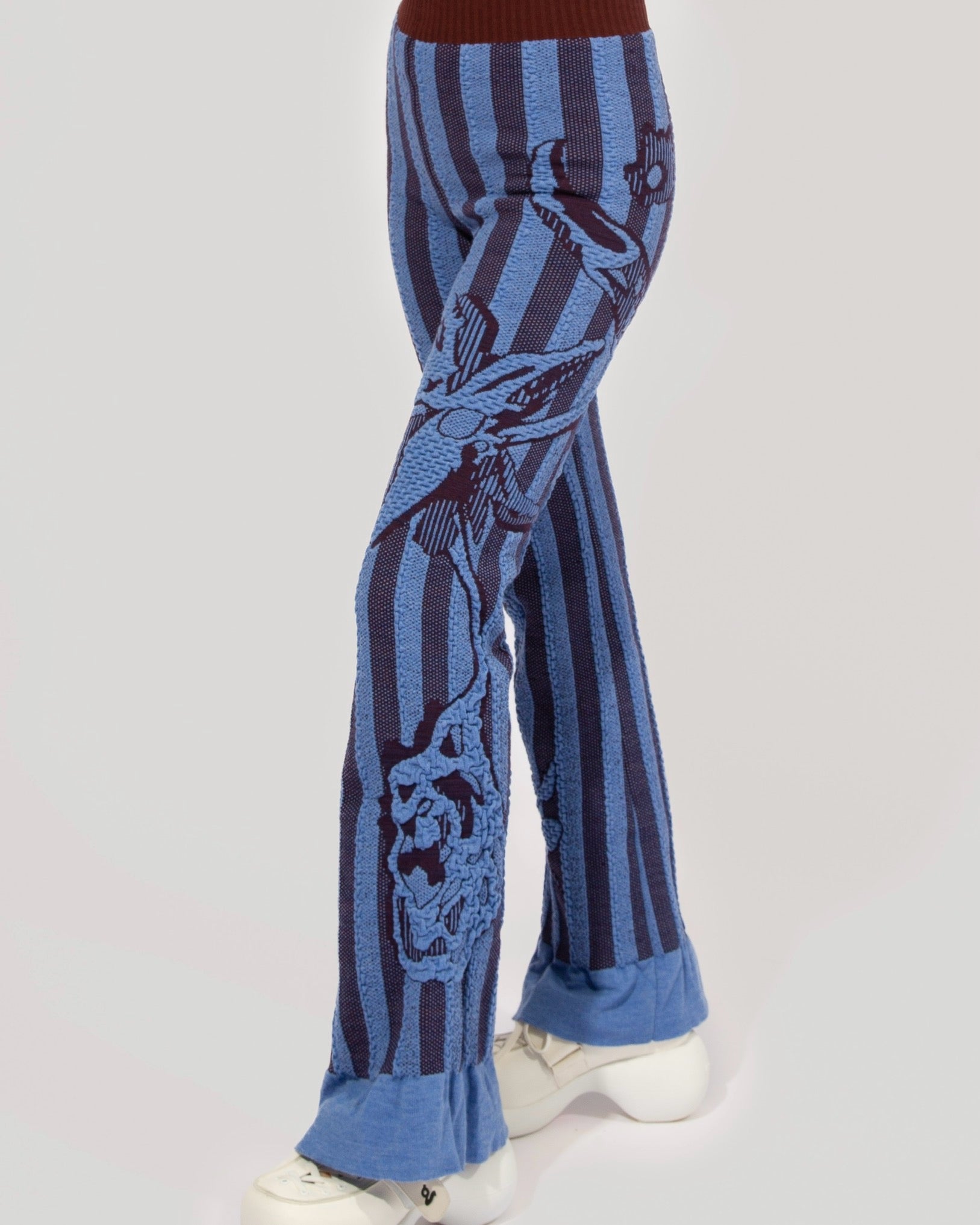 <b>Nadia Wire</b><br>sea bloom trouser / purple