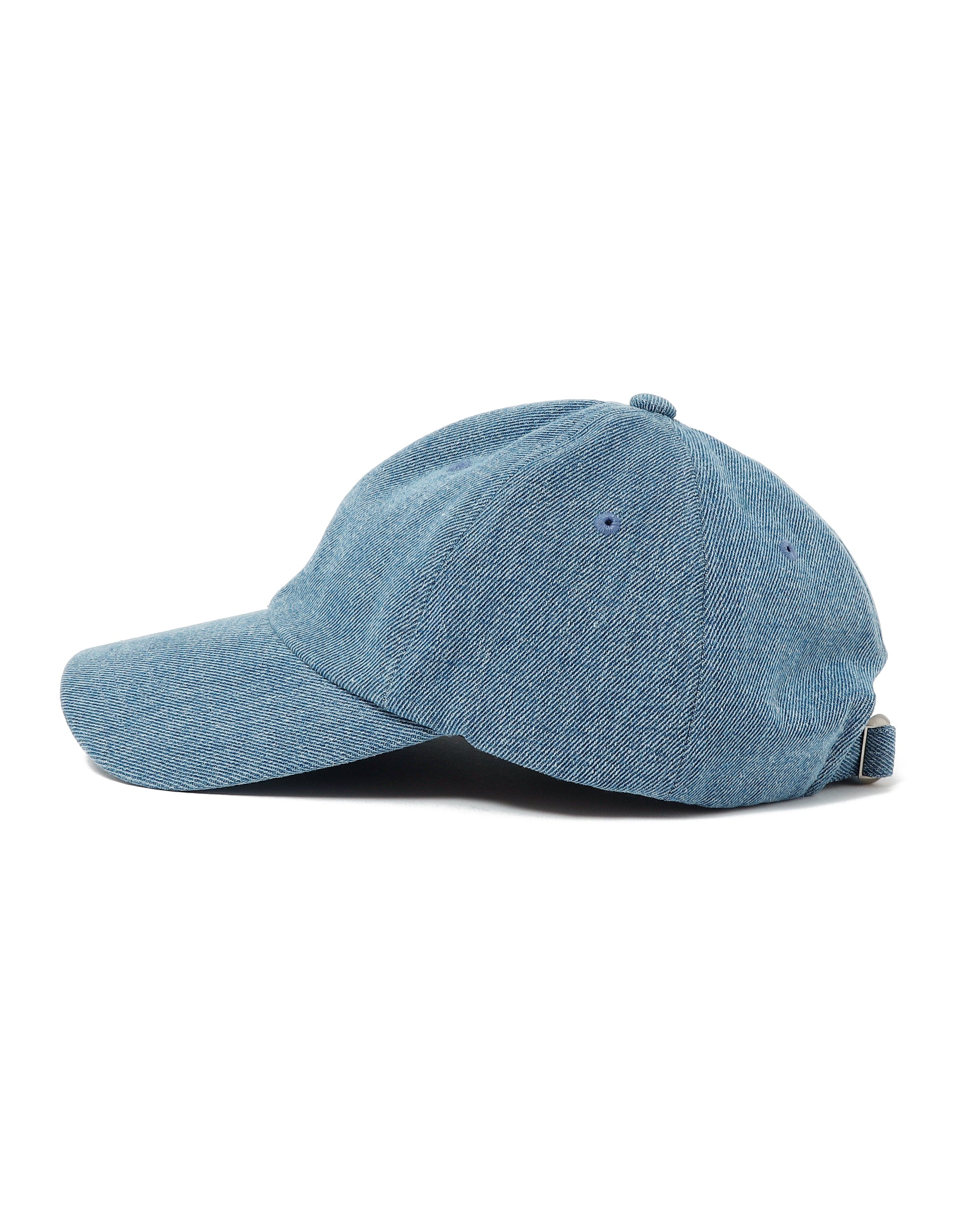 "P" embroidered denim cap
