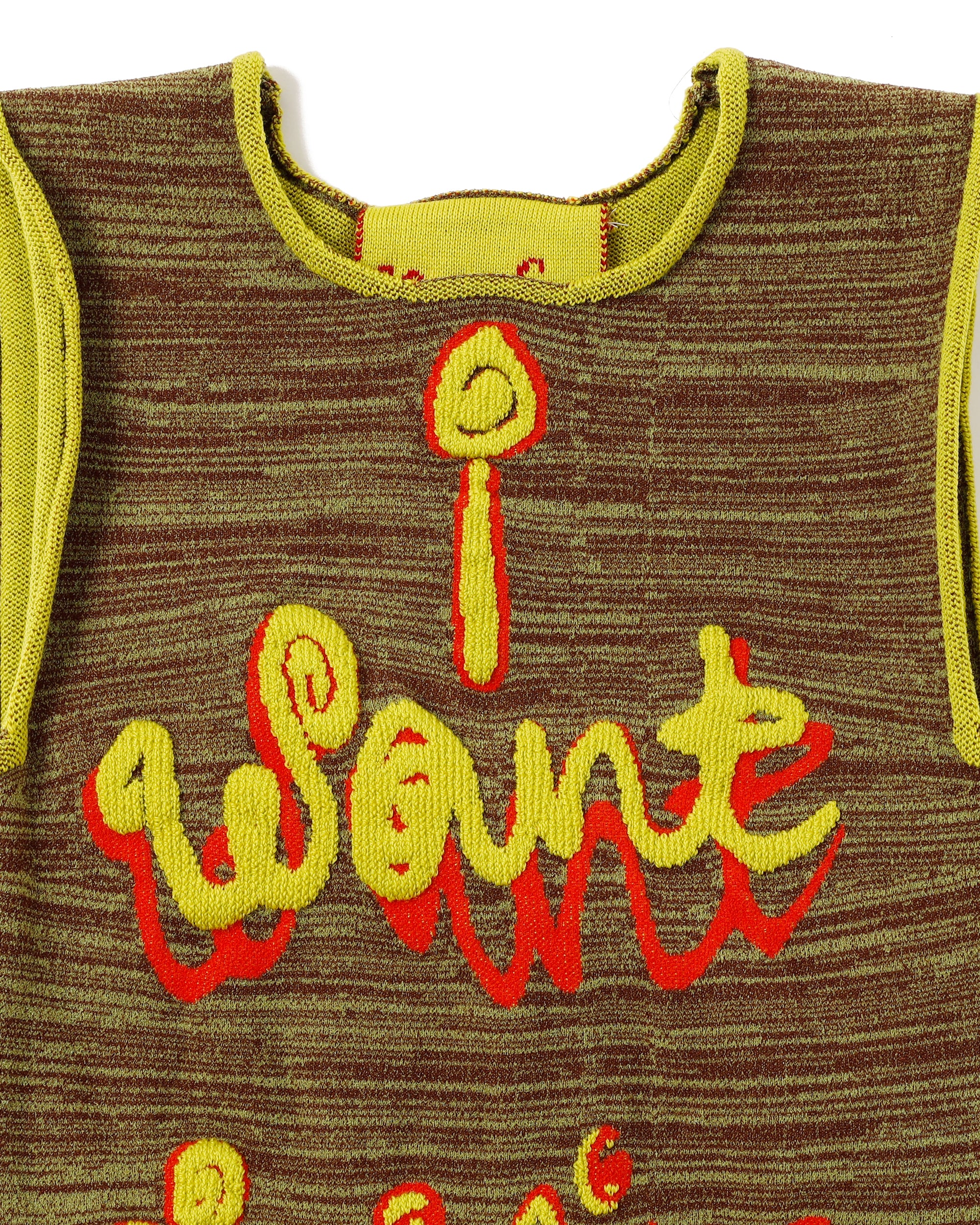 <b>Nadia Wire</b><br>my mission dress (melange brown/yellow)