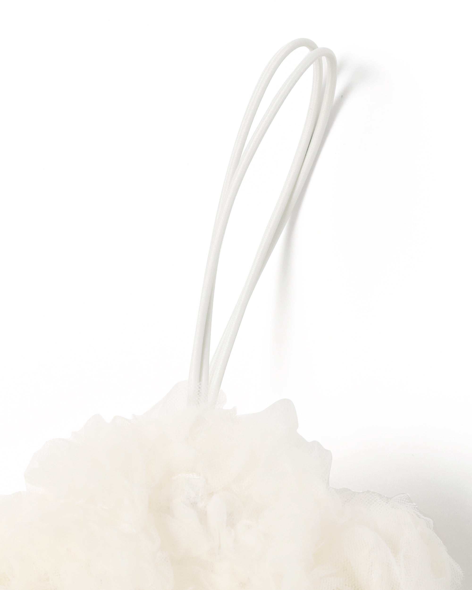 Tulle balloon bustier (off-white)