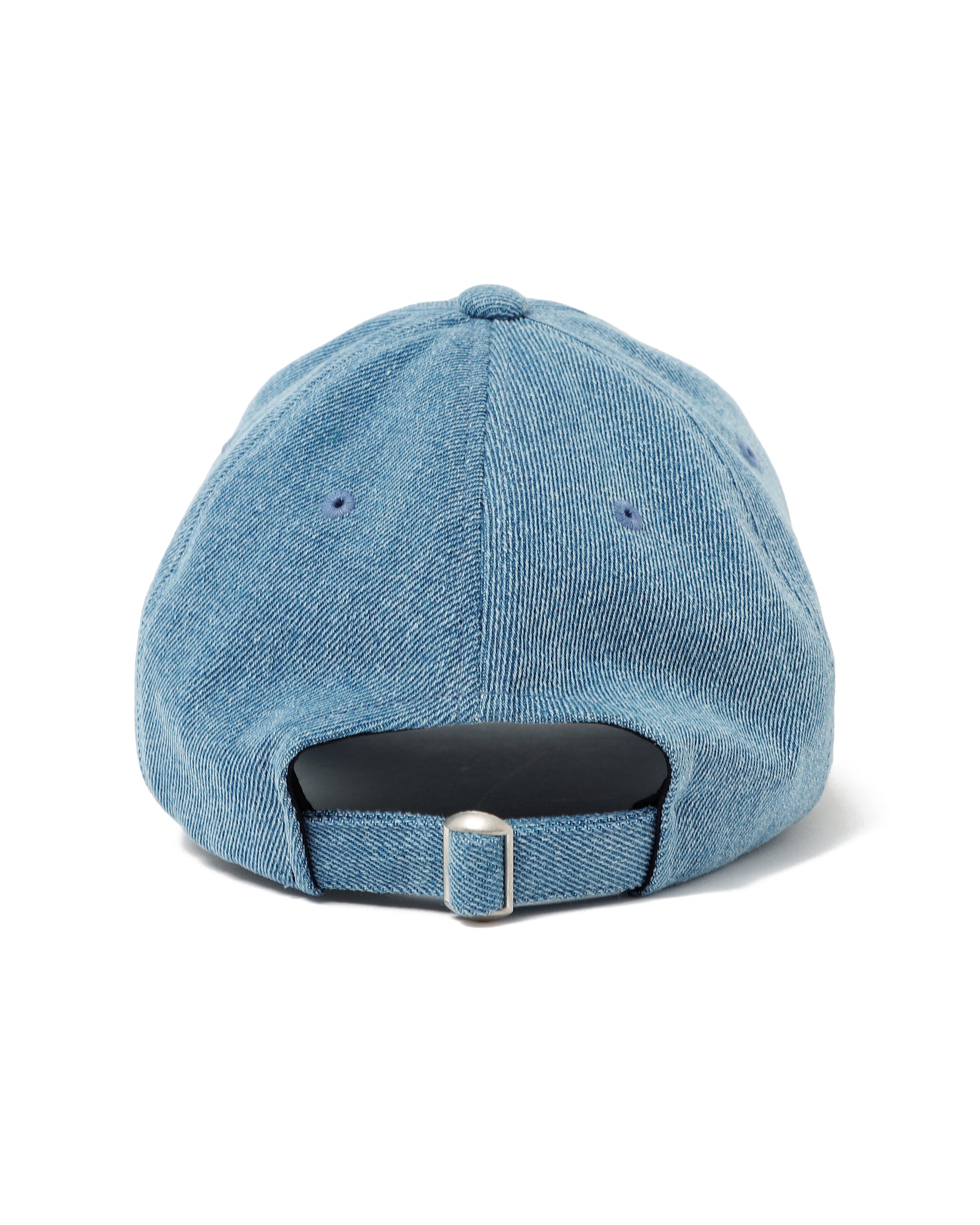 "P" embroidered denim cap