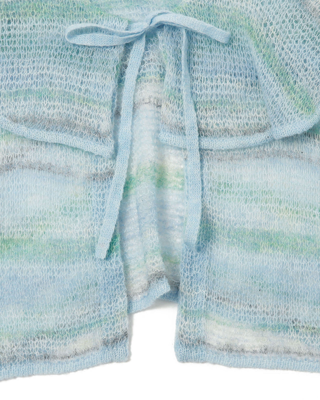 LOW GAUGE BORDER KNIT (BLUE) – POPPY