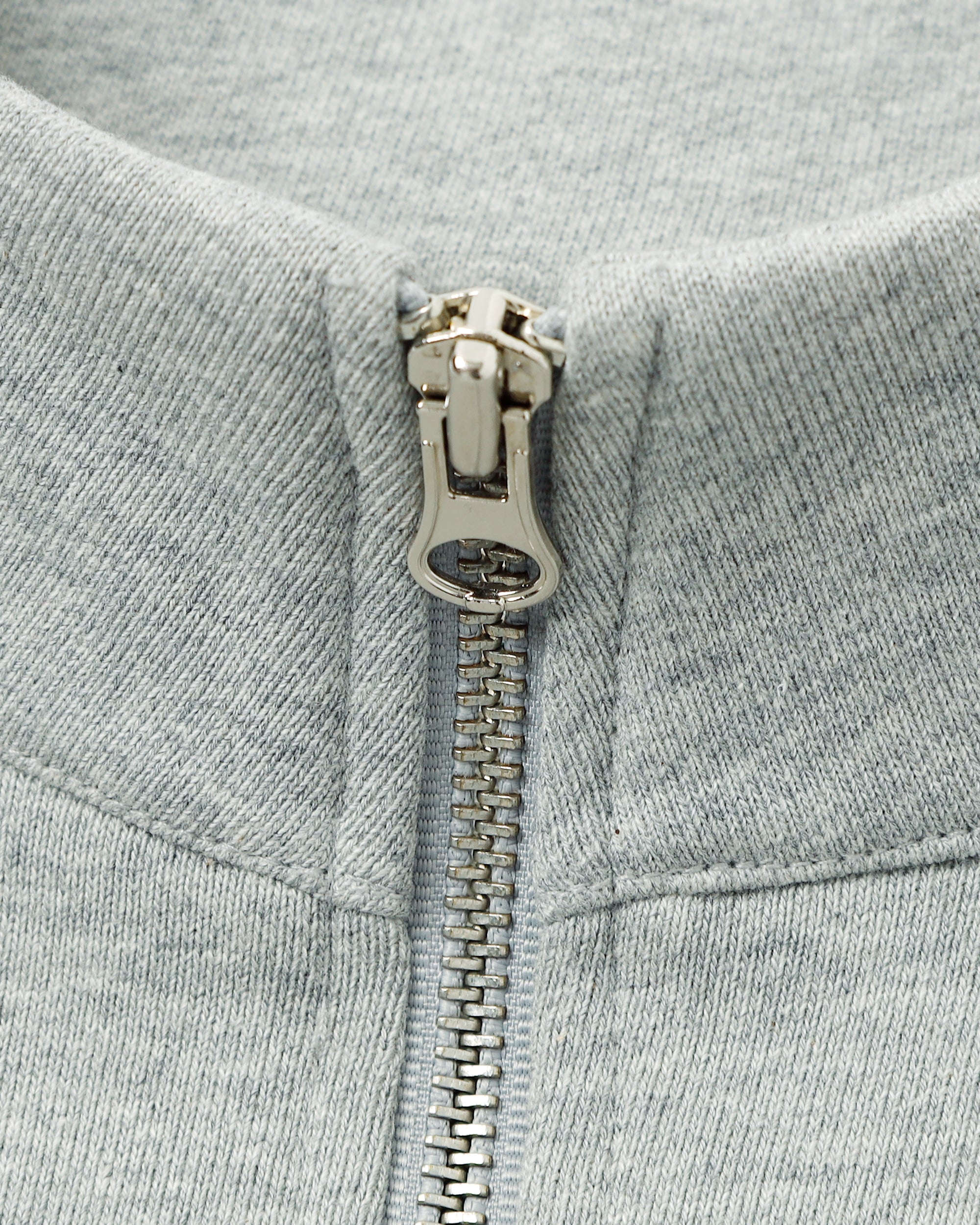 Lace zip sweatshirt