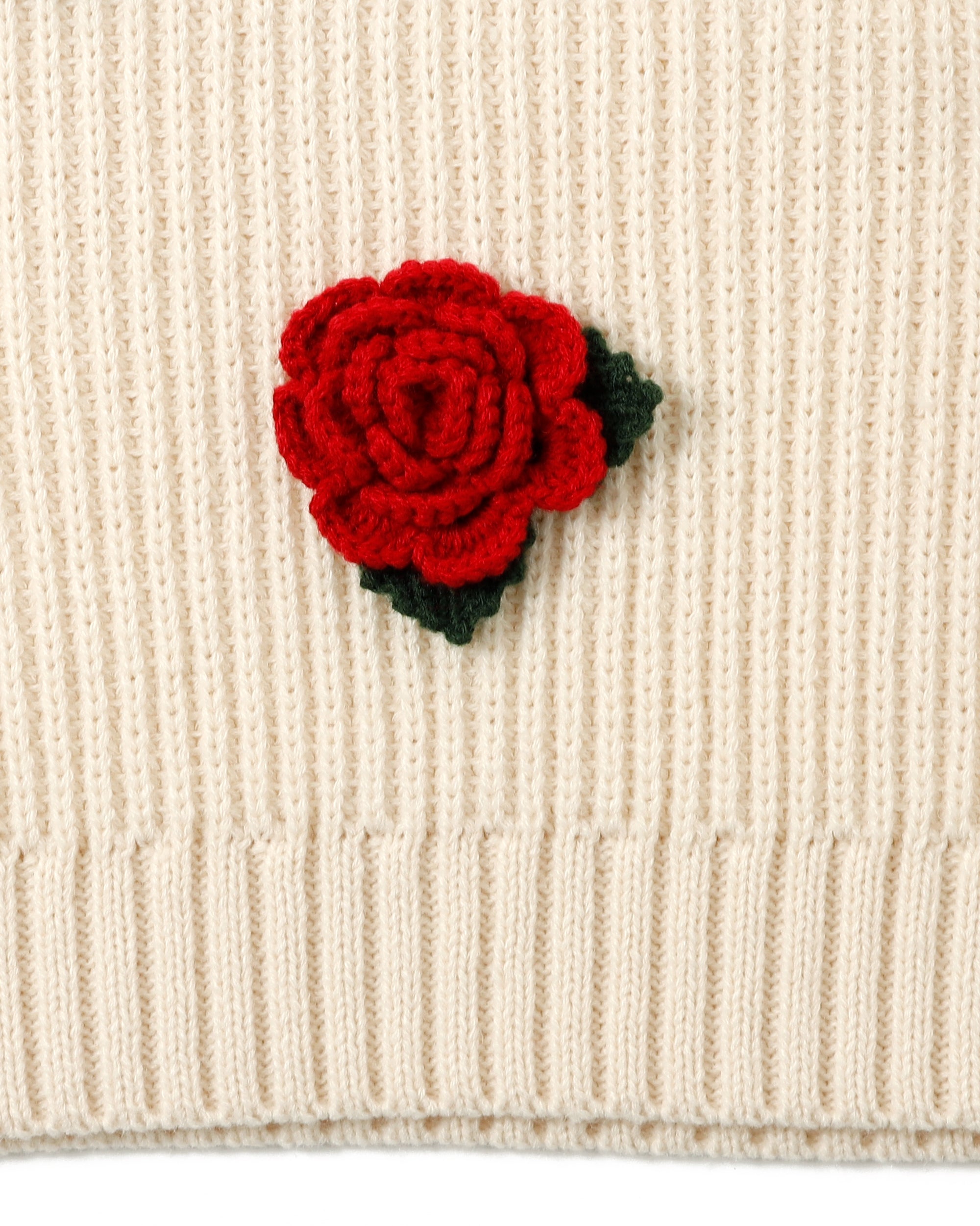 Flower garden knit