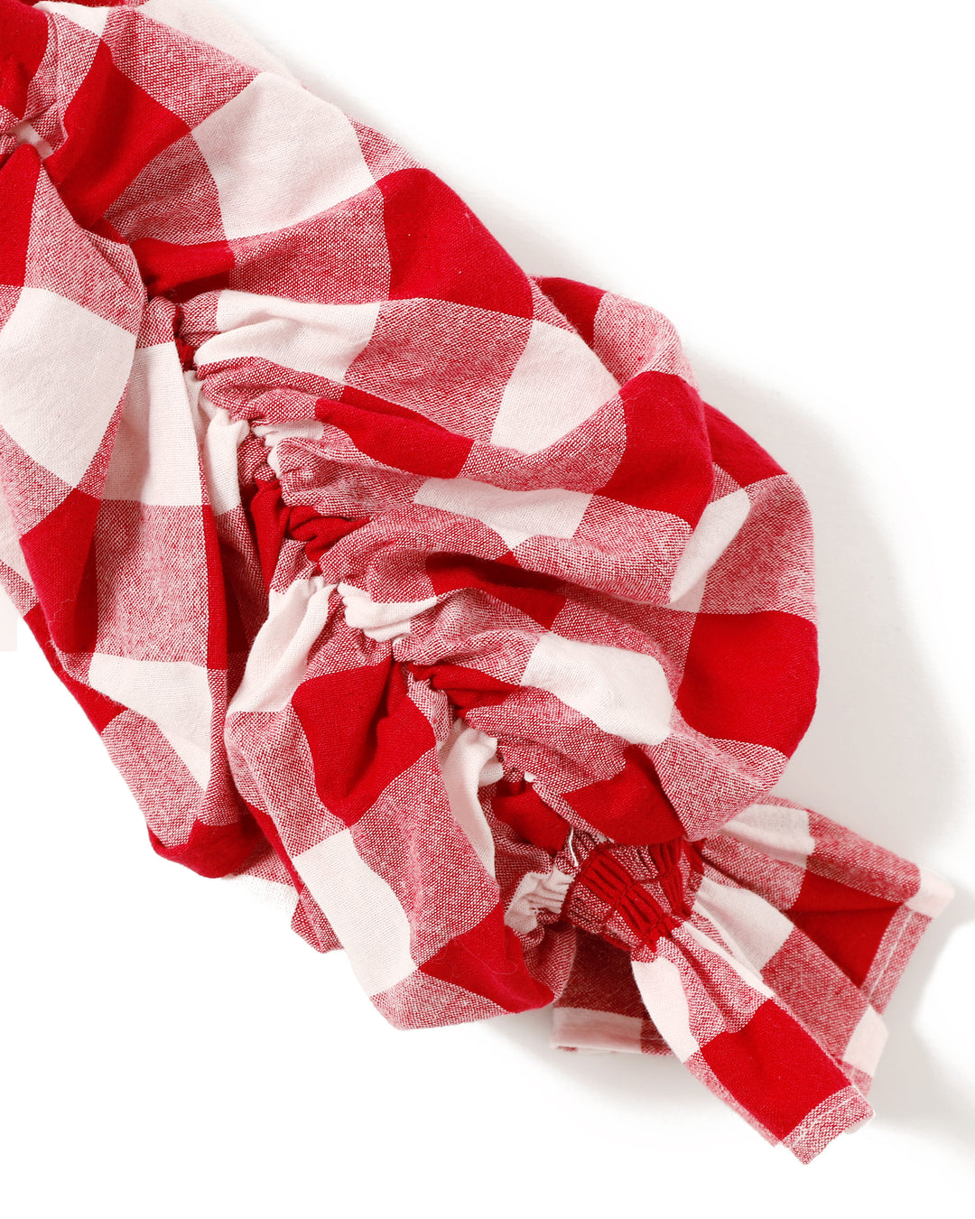 KIDS Gingham check sleeves – POPPY
