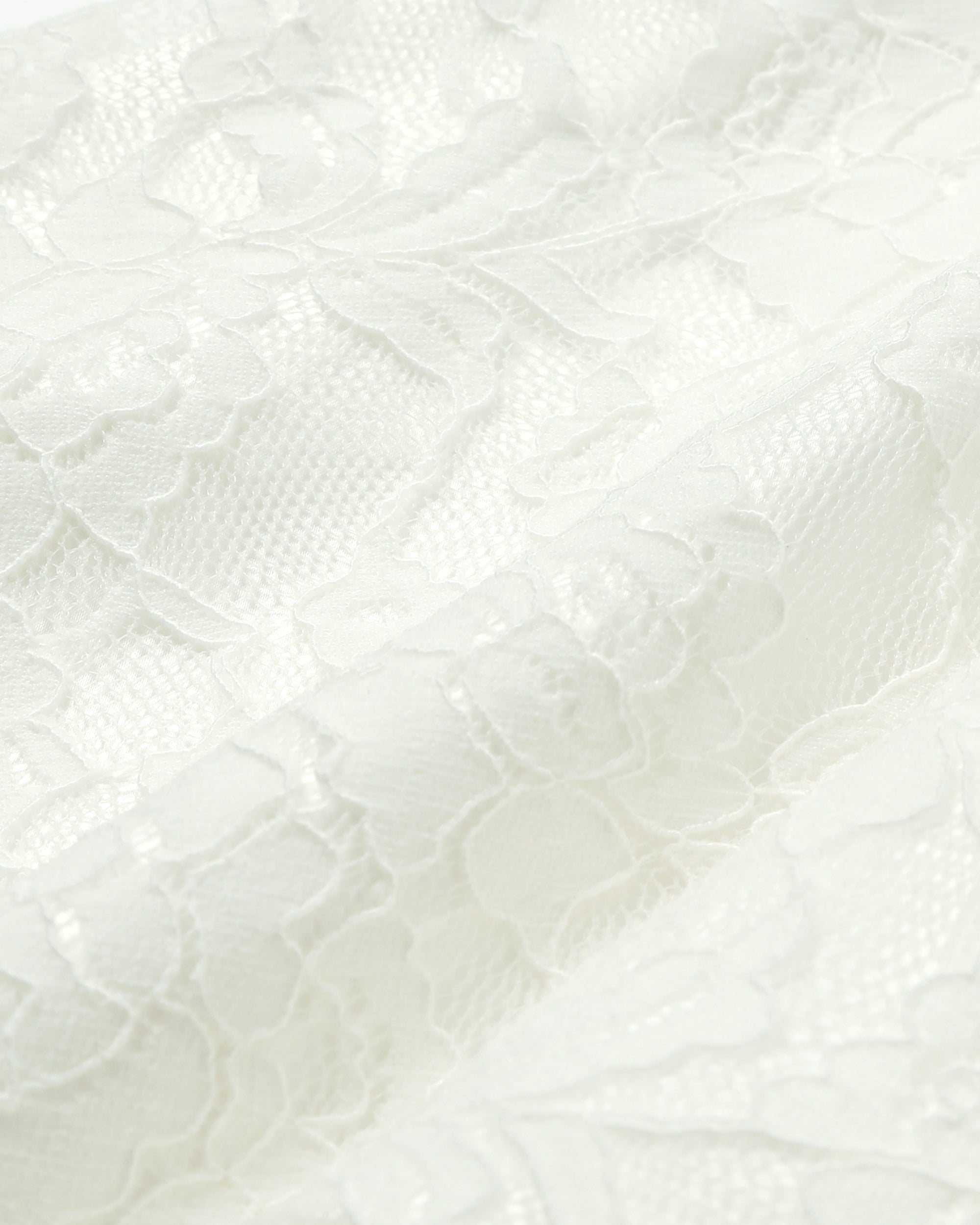 Lace draped wrap skirt